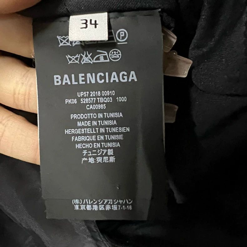 Balenciaga Balenciaga size 34 Black Outline Line Jacket Size XS / US 0-2 / IT 36-38 - 3 Thumbnail
