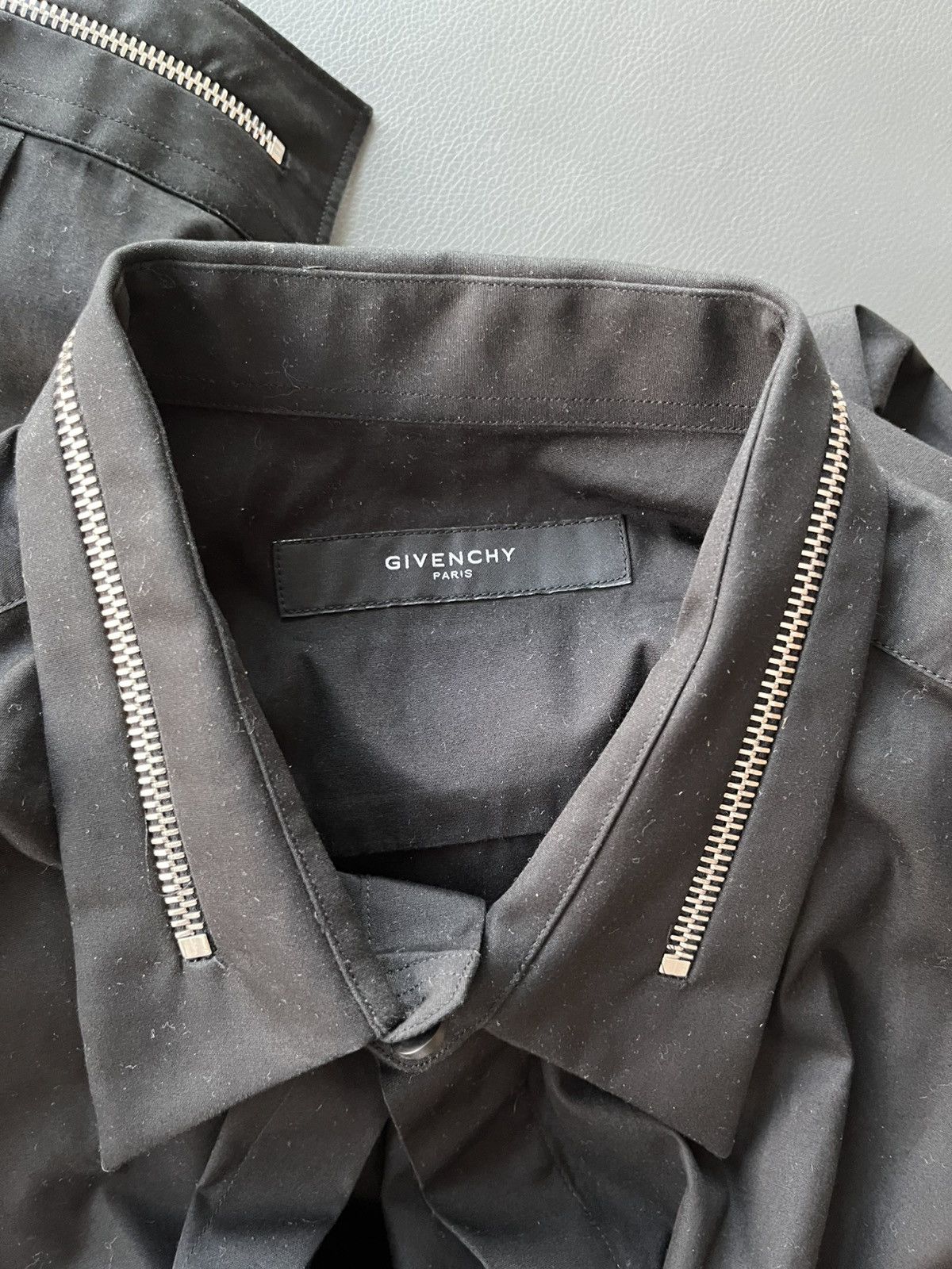 Givenchy $2k Givenchy Super Runway Zipper Shirt Perfect Condition Size US L / EU 52-54 / 3 - 18 Thumbnail