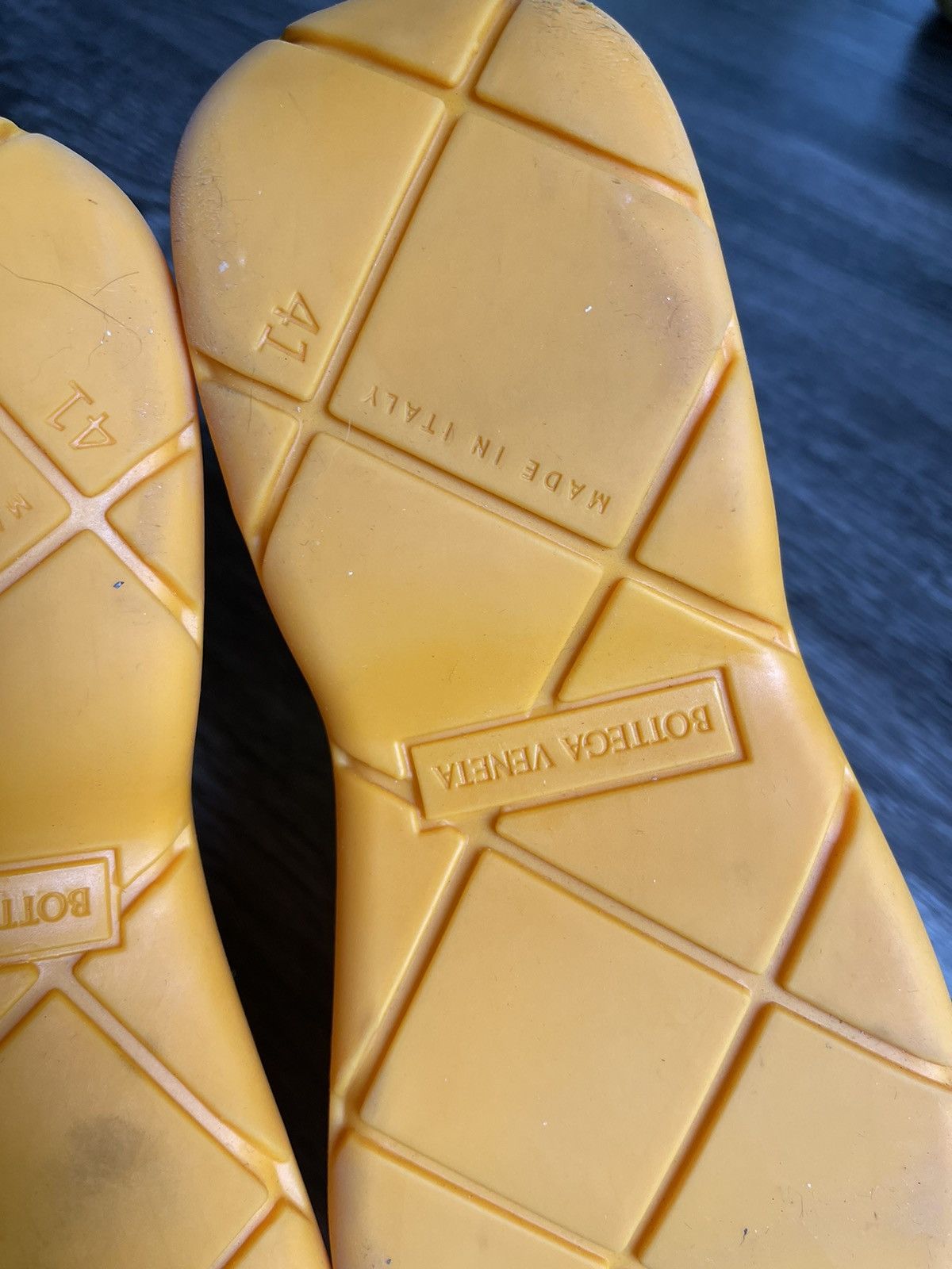 Bottega Veneta Bottega Veneta Orange Puddle Boots Size US 8 / EU 41 - 7 Thumbnail