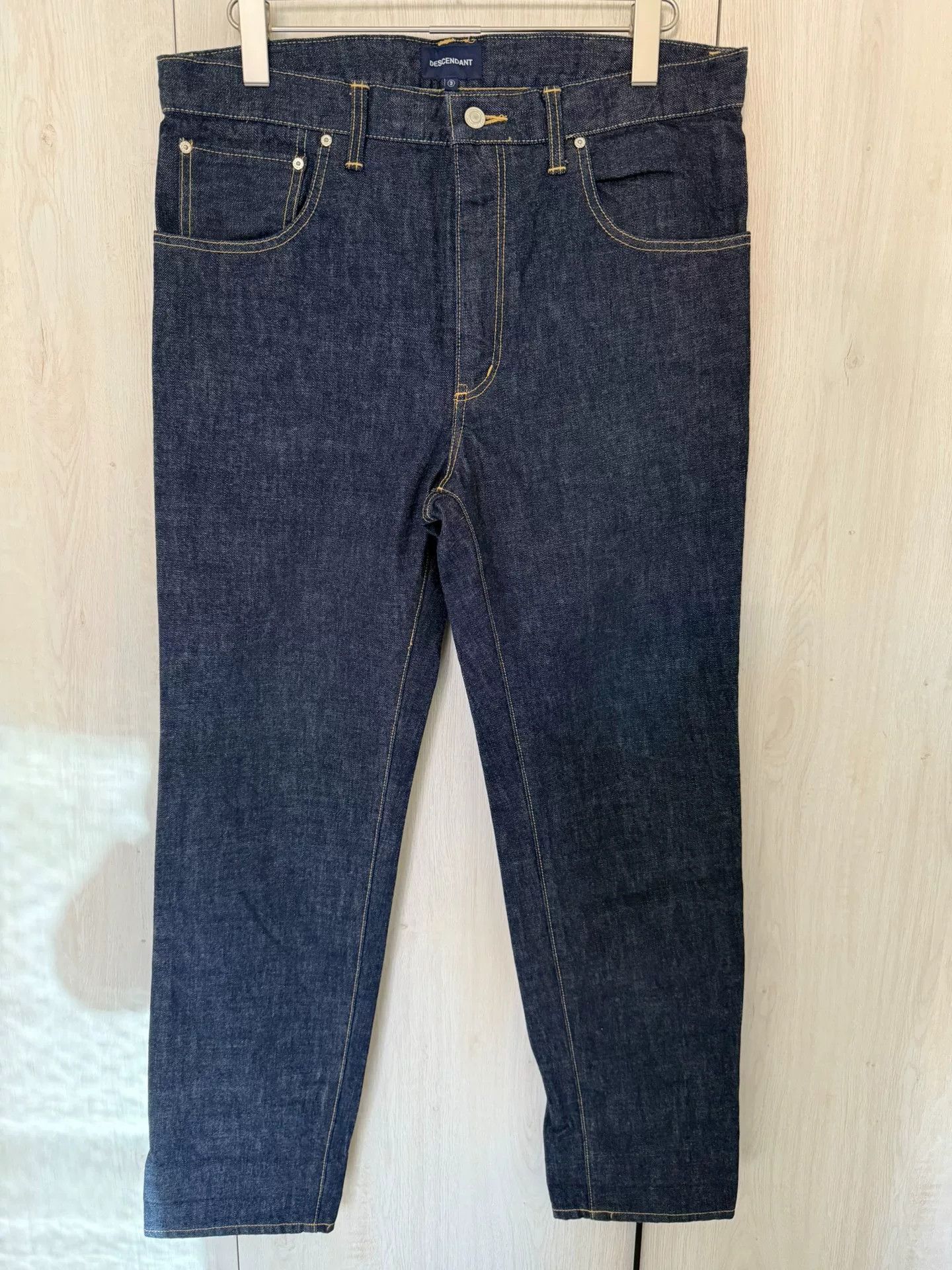 Descendant descendant raw blue denim pants Size US 34 / EU 50 - 1 Thumbnail