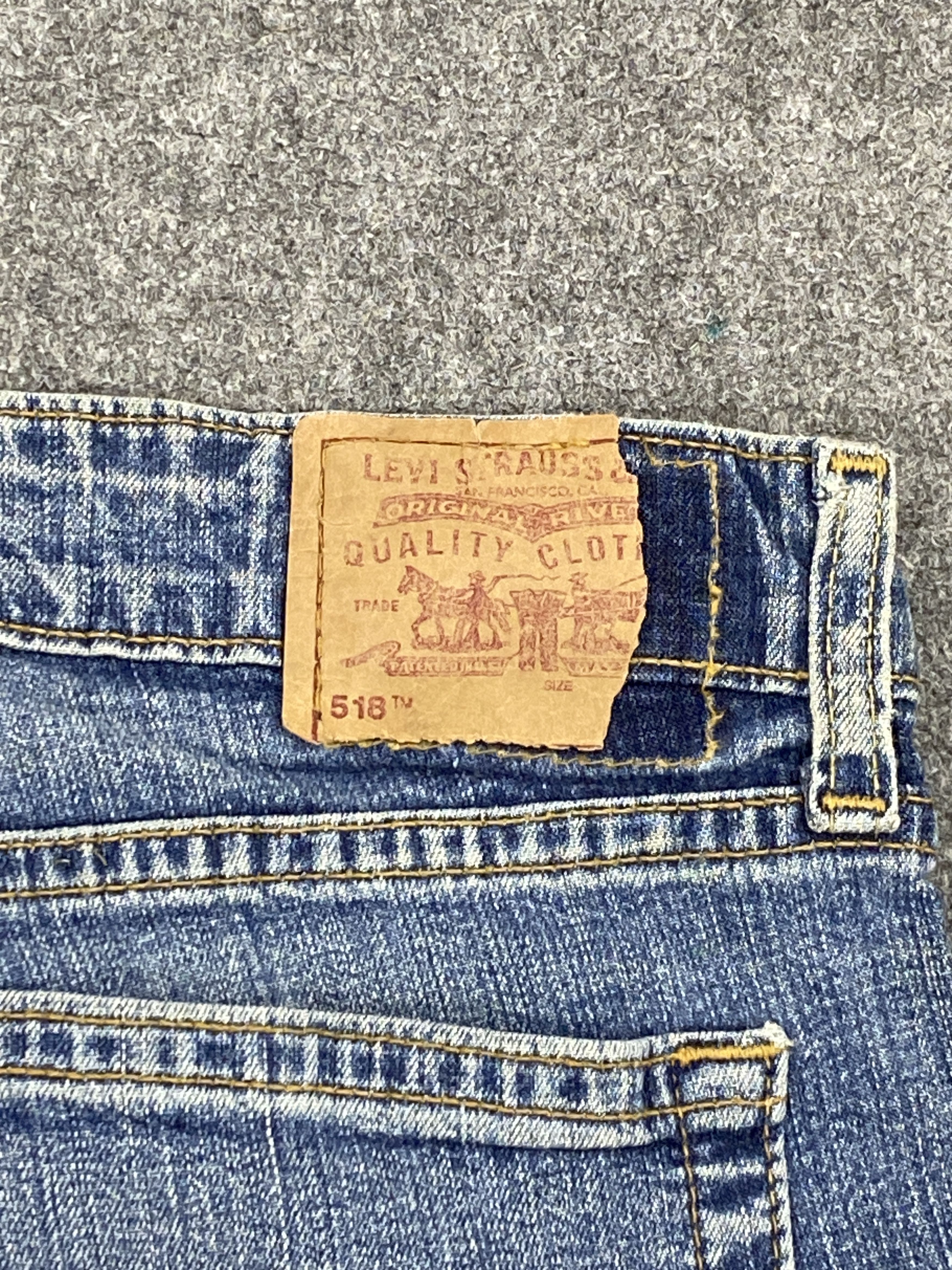 Levi's Vintage Levis 518 Superlow Bootcut Jeans DP2615 Size US 31 - 5 Thumbnail