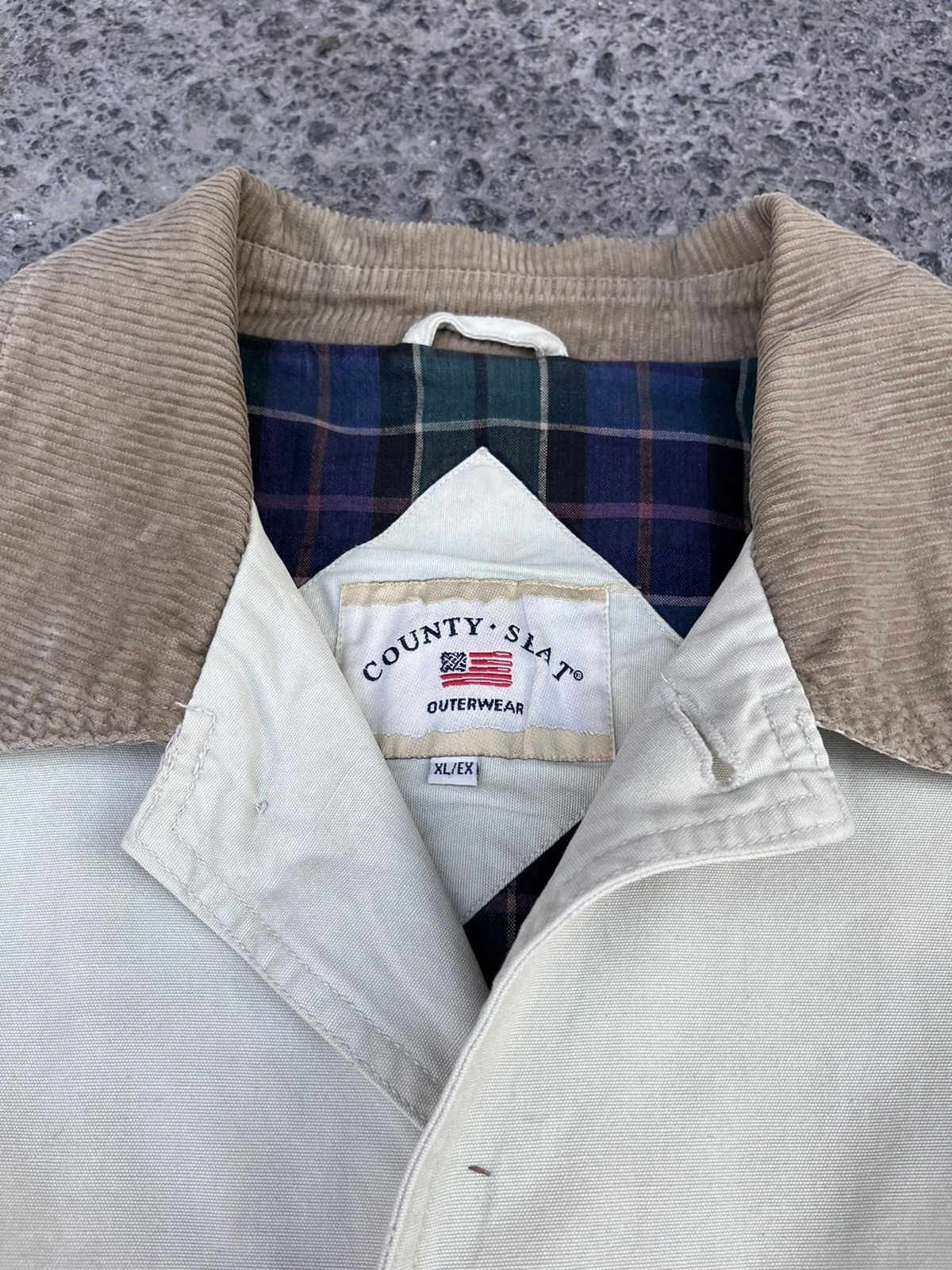 Vintage VINTAGE 80S COUNTY SEAT WORK JACKET Size US XL / EU 56 / 4 - 4 Thumbnail