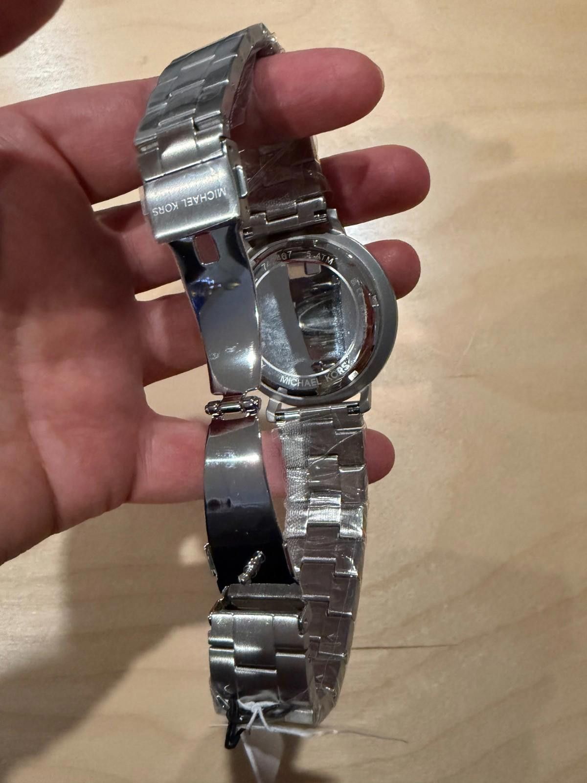 Michael Kors Michael Kors Blake Men's Stainless Black Dial Watch MK9133 Size ONE SIZE - 5 Thumbnail