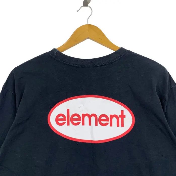 Element Vintage ELEMENT SKATEBOARDS Stock Logo Tee Shirt Size US XL / EU 56 / 4 - 4 Thumbnail