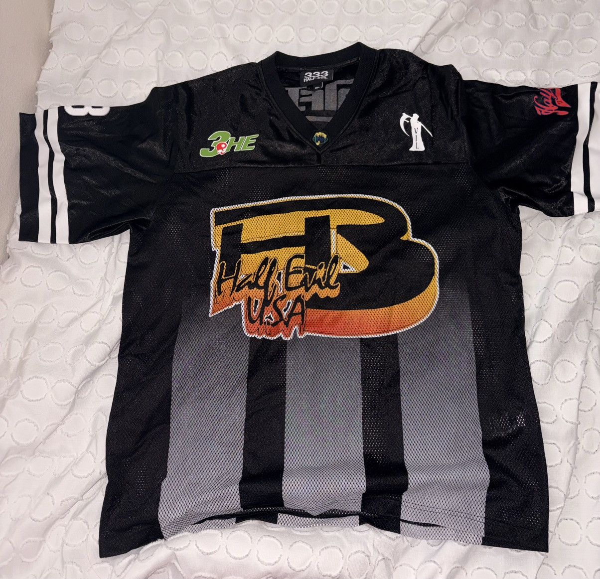 Half Evil HALF EVIL FOOTBALL JERSEY Size US XXL / EU 58 / 5 - 1 Thumbnail