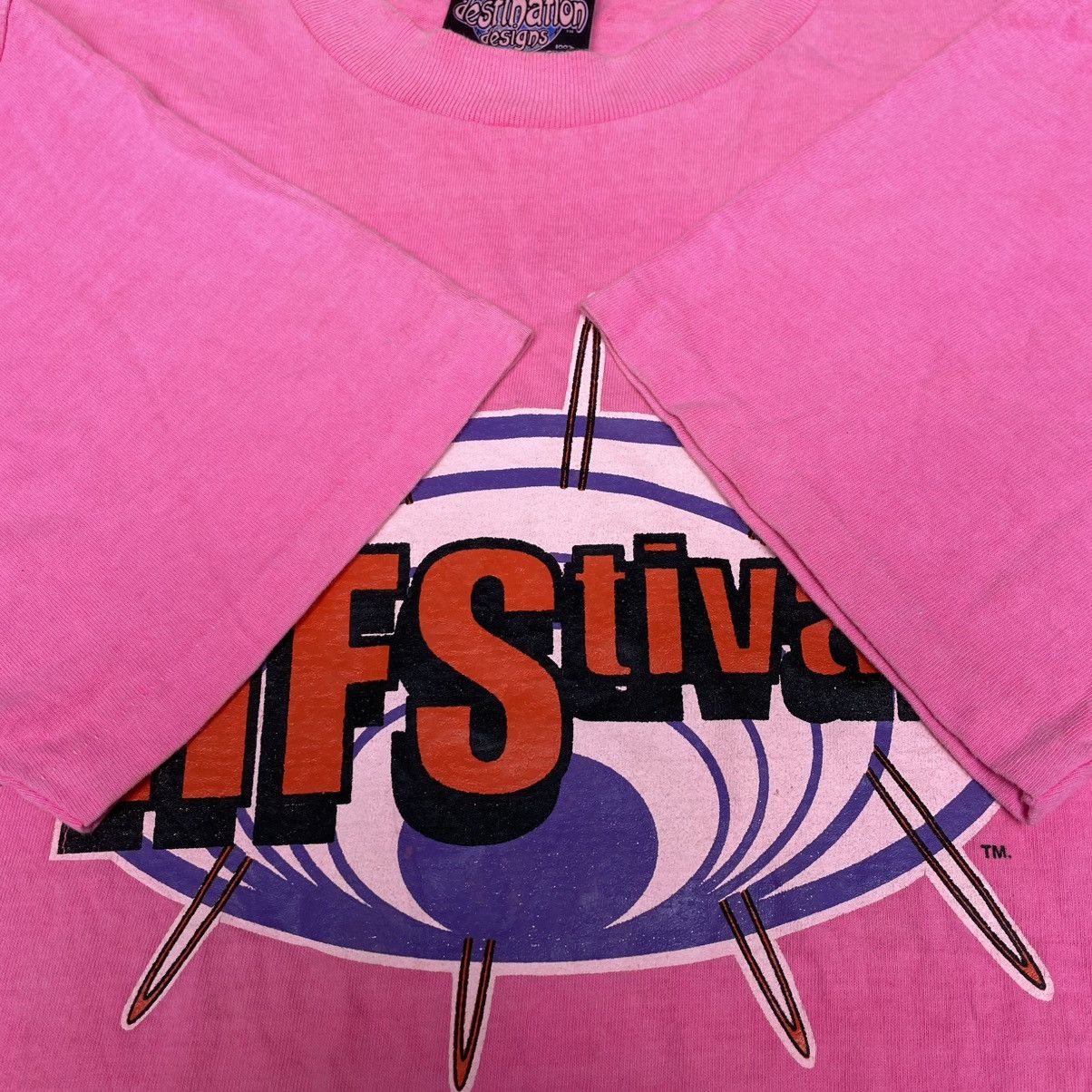 Band Tees × Vintage Vintage HFStival Music Festival 90s T-Shirt Size US L / EU 52-54 / 3 - 7 Thumbnail