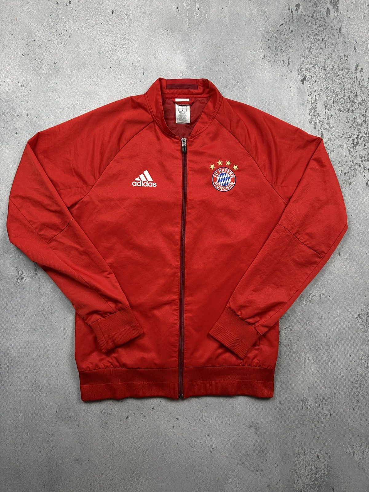 Adidas Adidas Bayern Munich y2k Football Soccer Jacket Full Zip Size US M / EU 48-50 / 2 - 1 Thumbnail