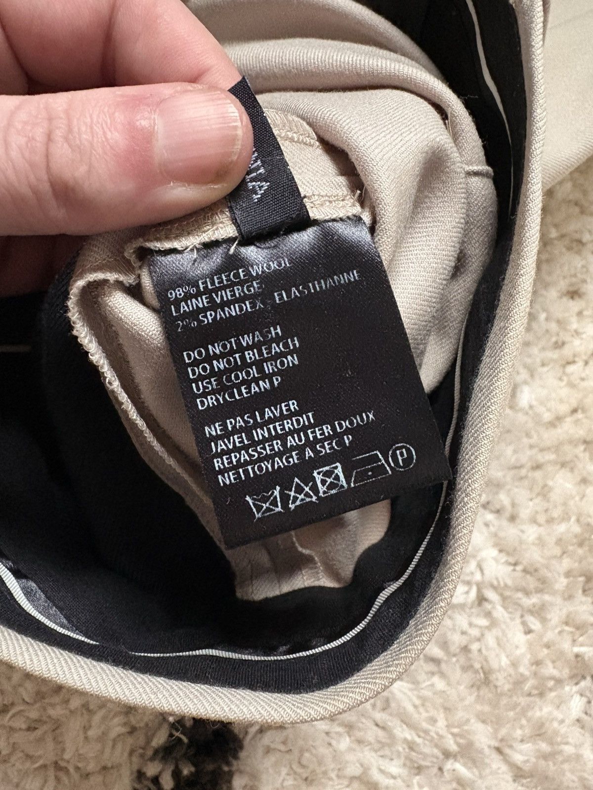 Haider Ackermann Haider Ackermann cropped pants beige gold details Size US 44 / EU 60 - 6 Thumbnail
