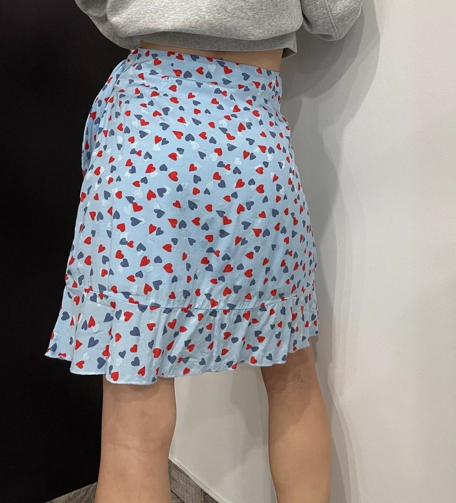 Other Fabianne Chapot Viscose Kea Skirt Hearts Wrap Print size XS Size 28" / US 6 / IT 42 - 17 Thumbnail