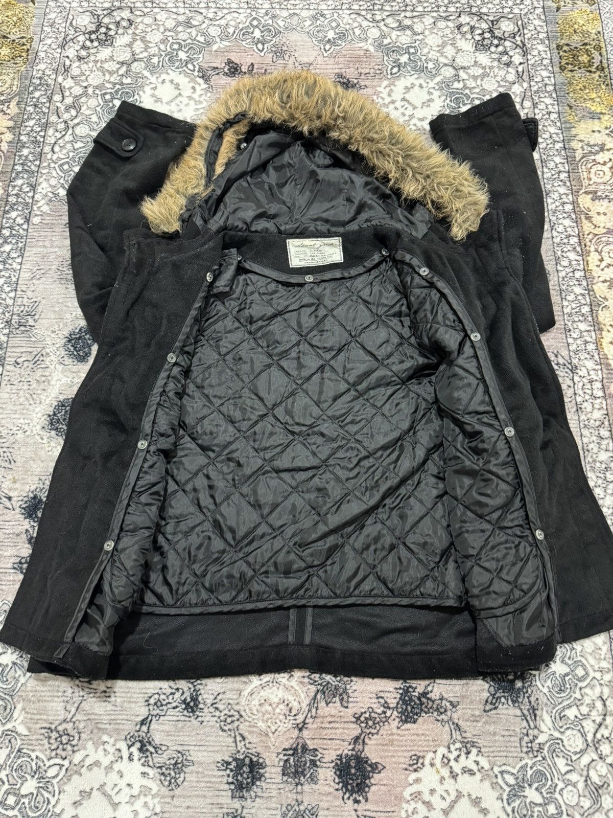 Vintage Avail Avant Garde Fur Hooded Jacket Size M / US 6-8 / IT 42-44 - 6 Thumbnail
