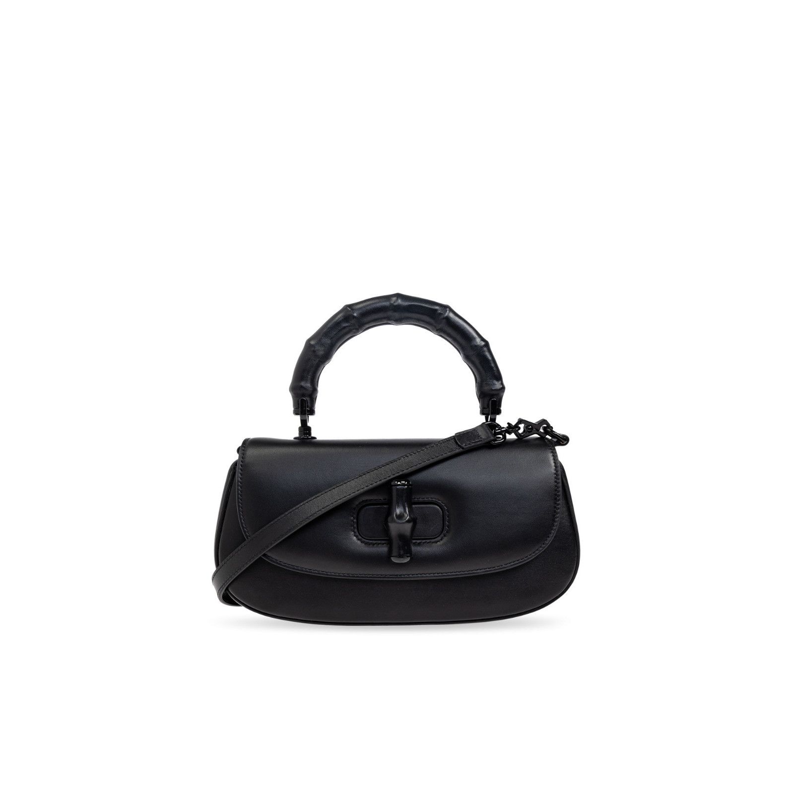 Gucci GUCCI Bamboo Diva Small Black Top Handle Bag New & Authentic Size ONE SIZE - 1 Thumbnail