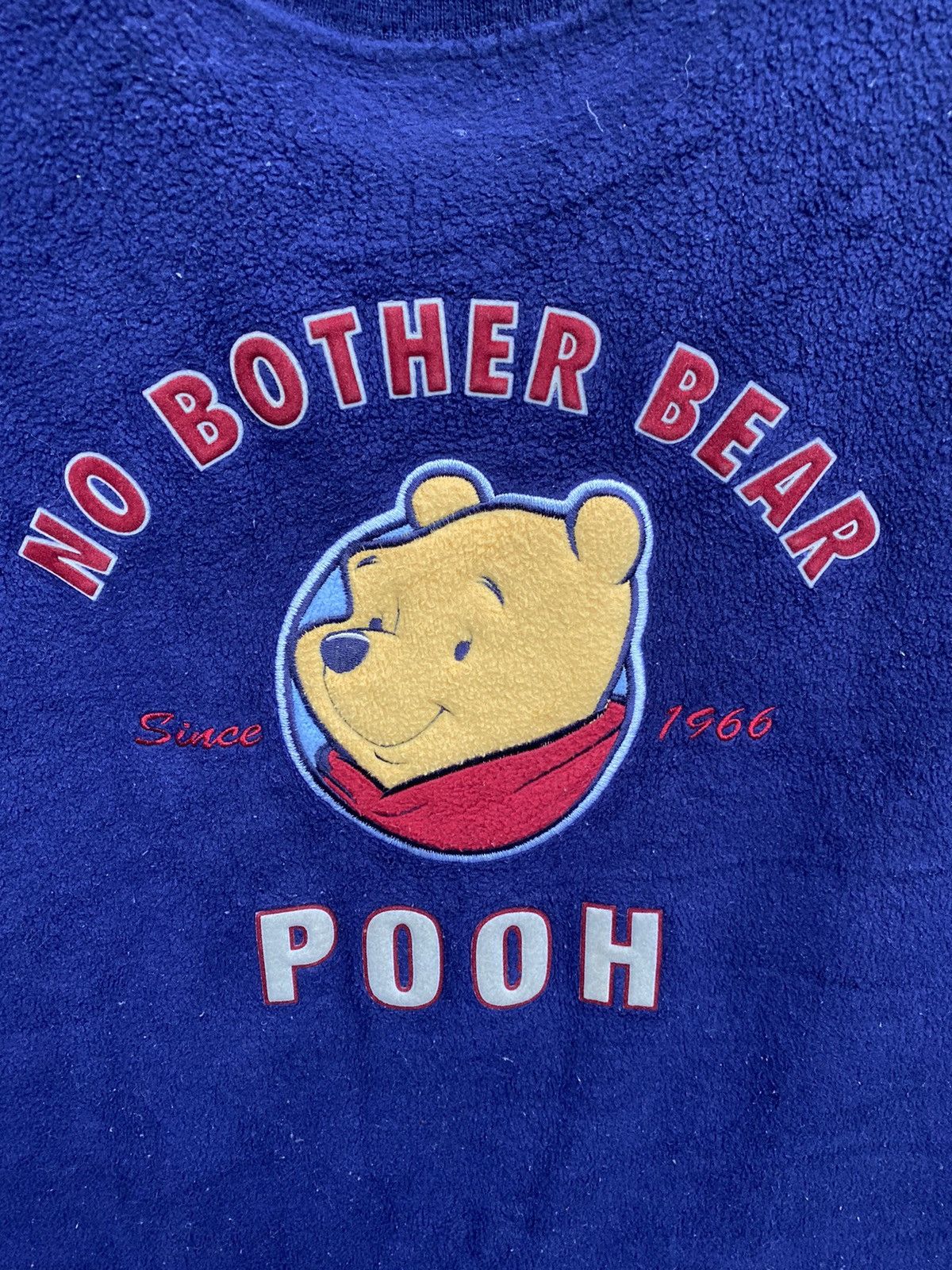 Cartoon Network × Disney × Vintage Vintage 90s Disney Winnie The Pooh Sweatshirt Fleece Size US XXL / EU 58 / 5 - 5 Thumbnail