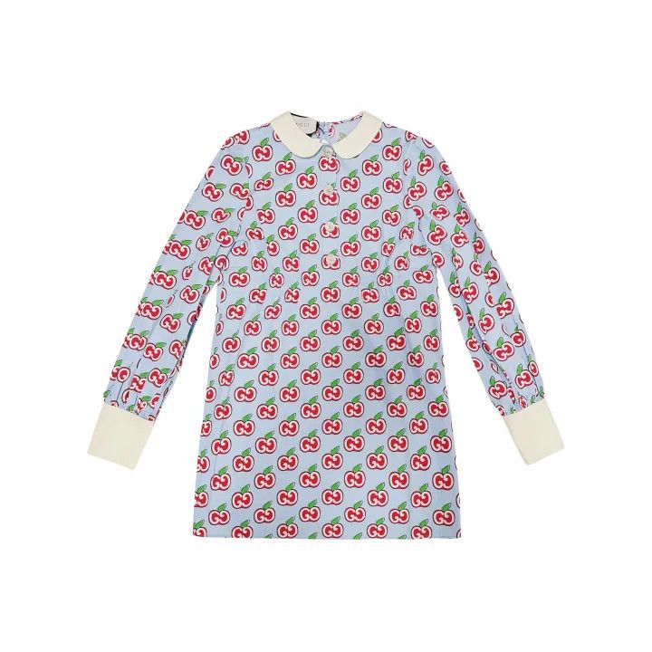 Gucci Gucci SS22 Cartoon Cherry Polo Dress Size S / US 4 / IT 40 - 1 Thumbnail