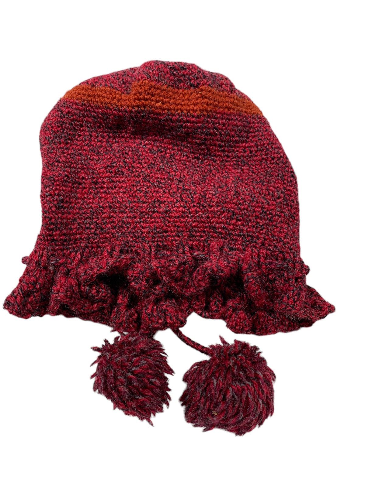 Kapital Crochet knitted handmade Hats RARE Size ONE SIZE - 1 Thumbnail