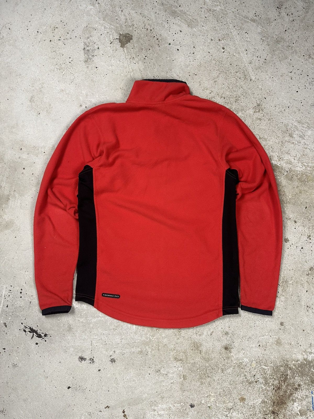 Nike × Vintage Vintage Y2K Nike Fleece Sherpa Swoosh Half Zip Sweatshirt Size US S / EU 44-46 / 1 - 2 Thumbnail