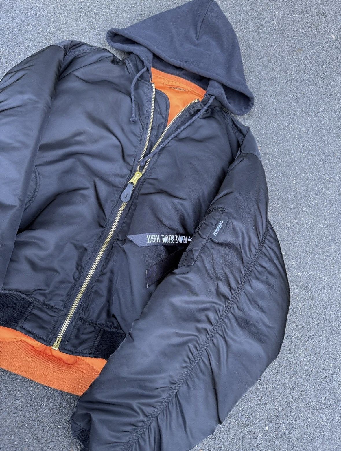 Alpha Industries × Vetements Vetements Alpha Industries Bomber Size US XS / EU 42 / 0 - 2 Thumbnail