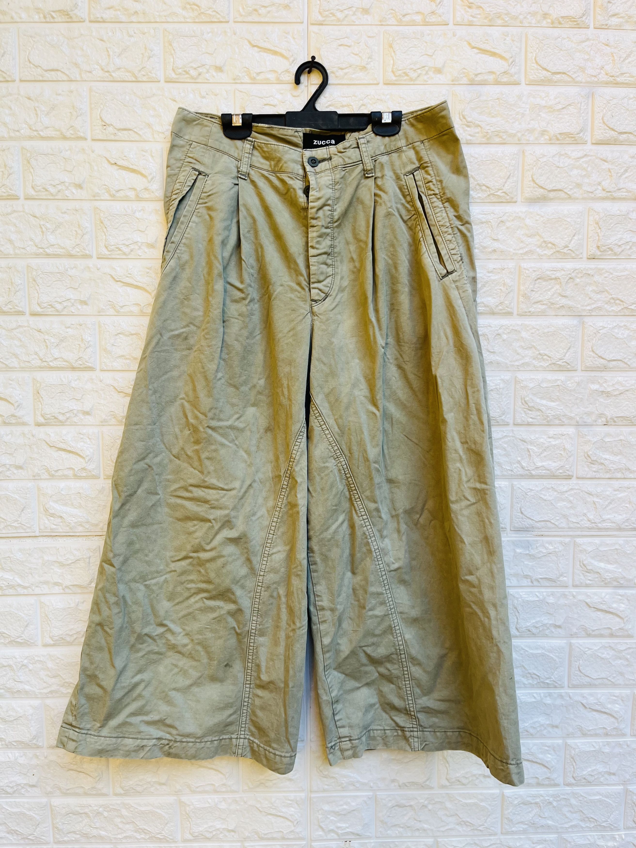 image of Vintage Zucca Japanese Designer Fashion Style in Army Green, Women's (Size 29)
