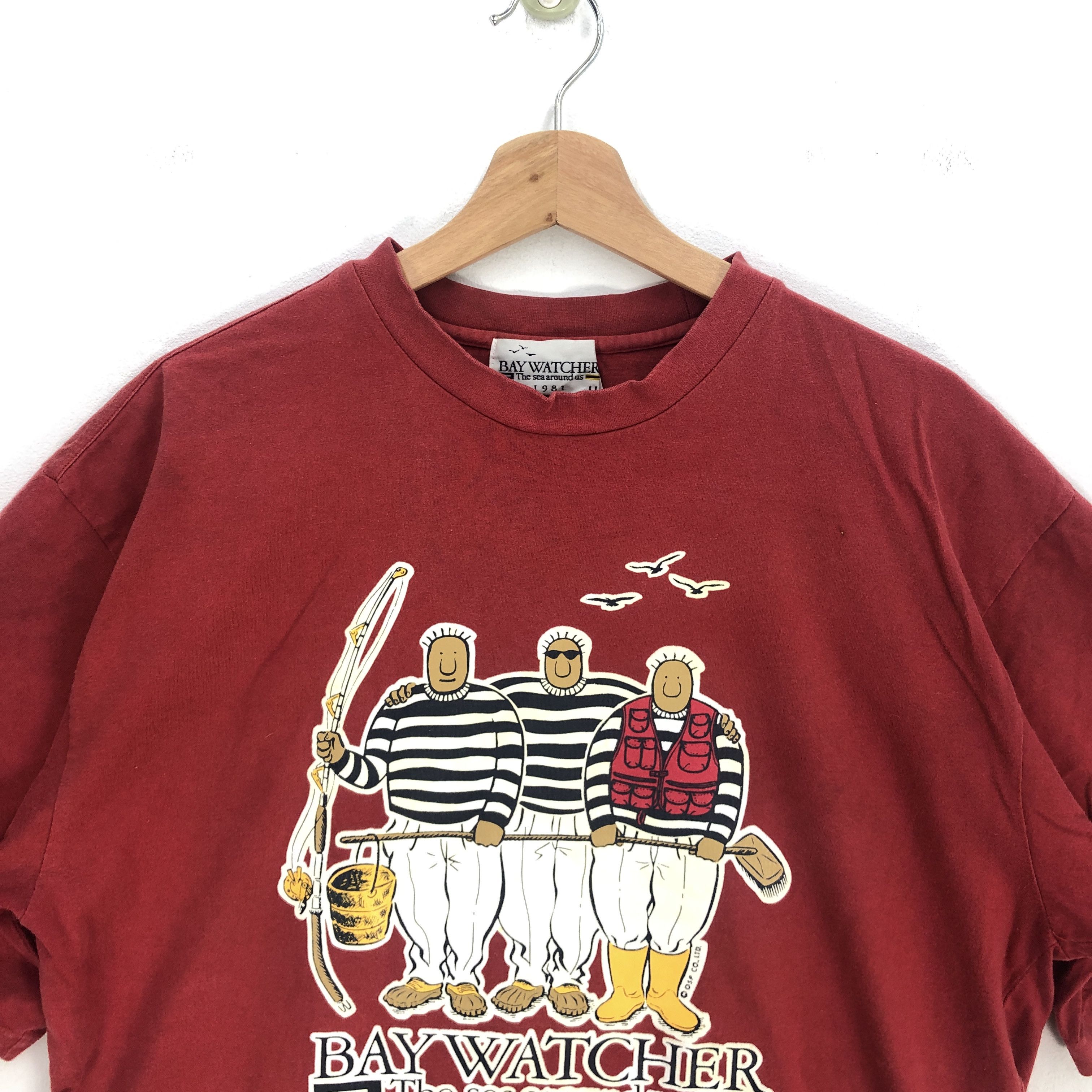 Vintage Vintage Bay Watcher 1981 T Shirt Bitch Whore Kidnapped Tees Size US L / EU 52-54 / 3 - 3 Thumbnail