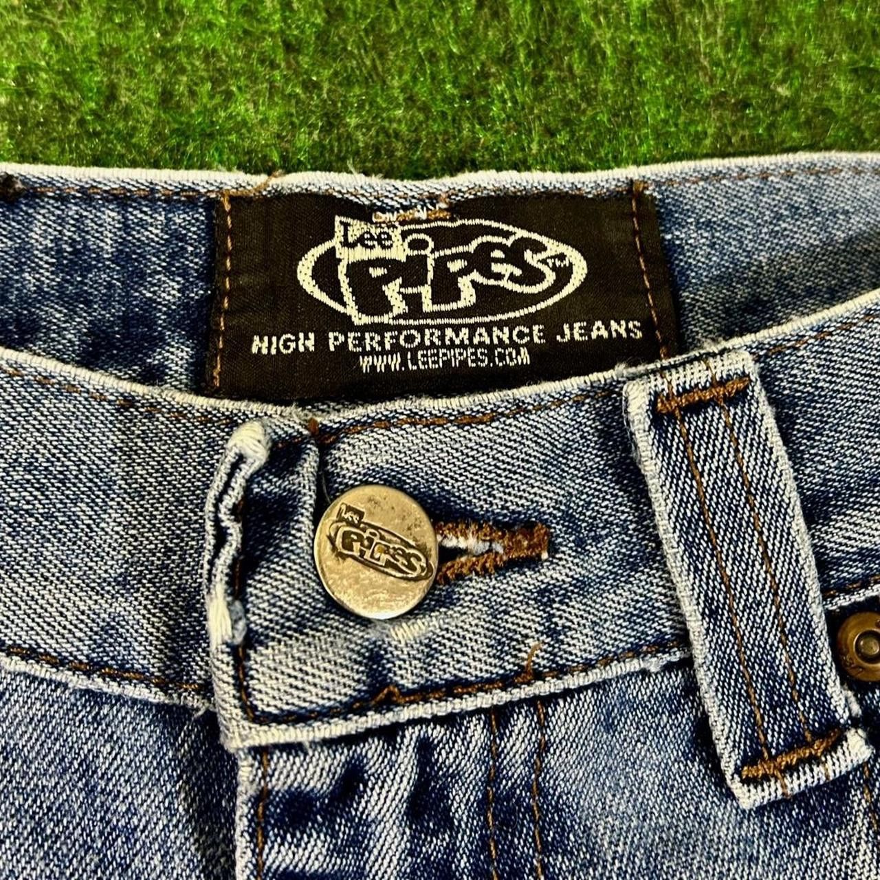 Lee Vintage 90’s Lee Pipes Baggy Fit Jean Shorts Size Small Size US 28 / EU 44 - 1 Thumbnail