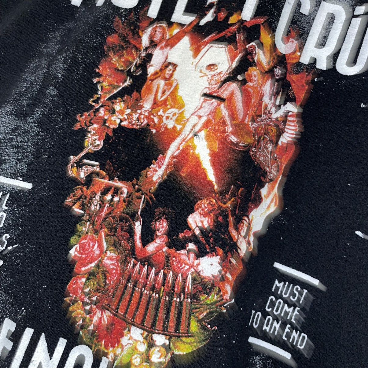 Band Tees Motley Crue Final Tour T-shirt Size US XL / EU 56 / 4 - 2 Thumbnail