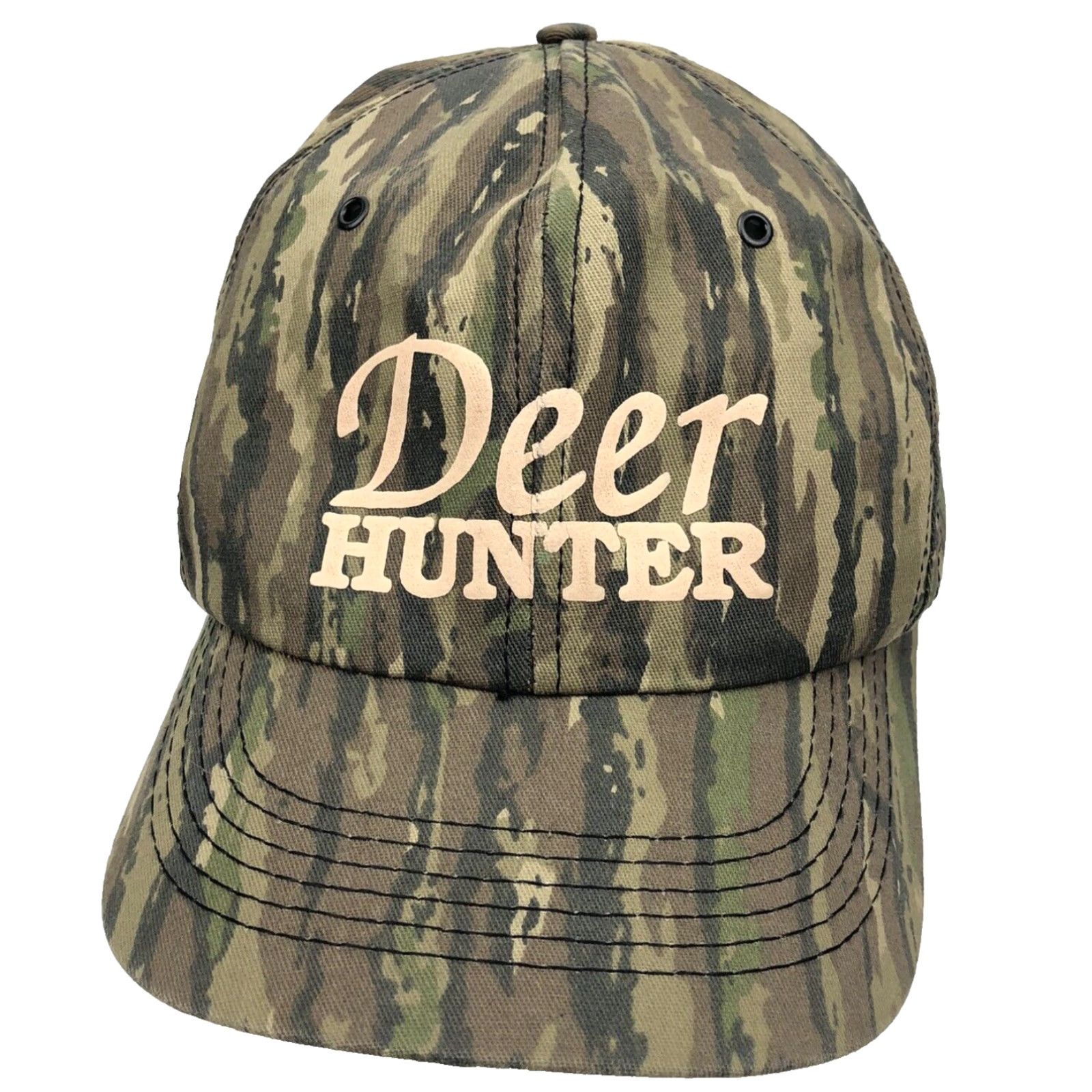 Realtree VINTAGE Realtree Camo Hat Cap SnapBack Trucker USA Made Deer Buck Hunter 90s 80s Size ONE SIZE - 2 Thumbnail