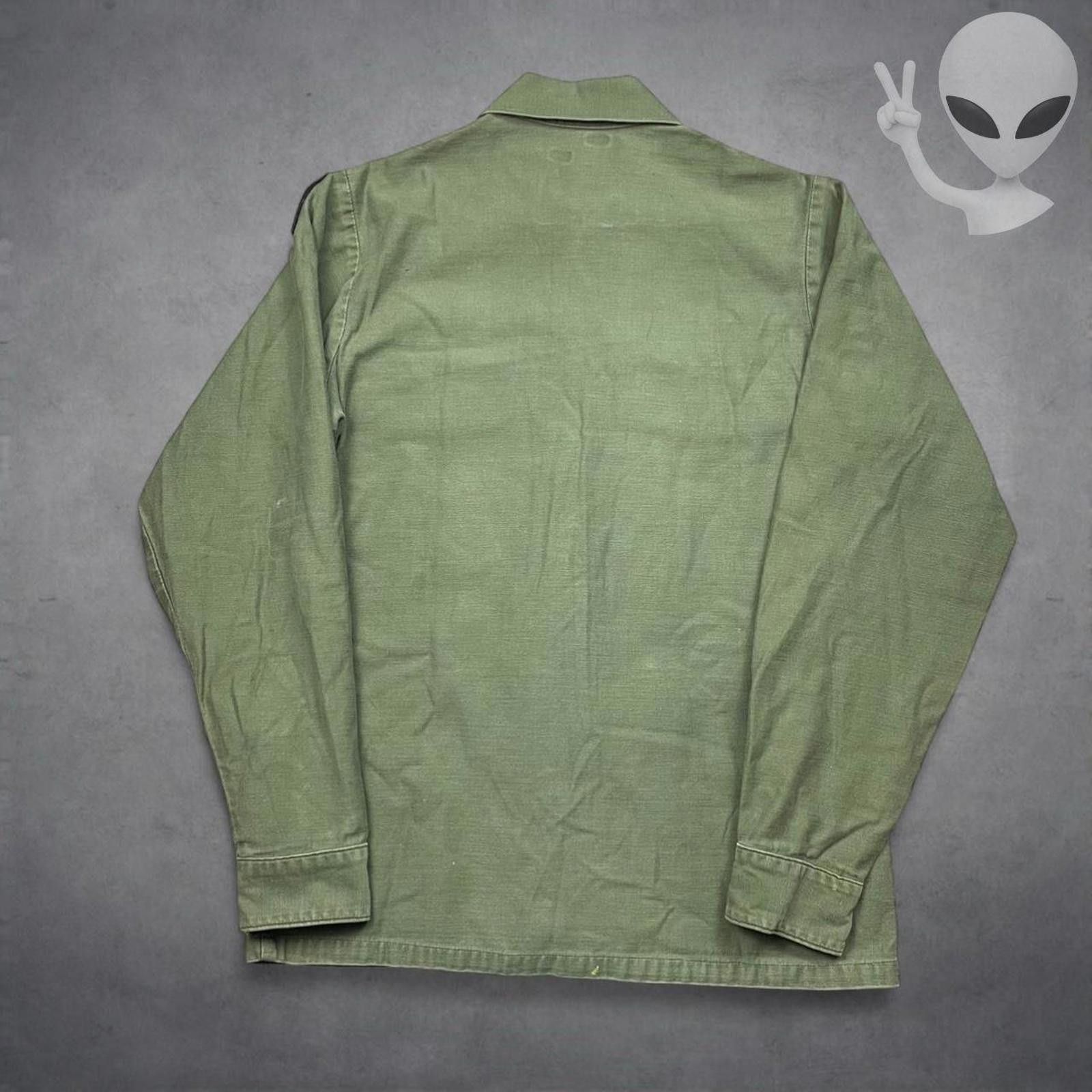 Other Vietnam War US Army OG-107 Type III Utility Shirt Medium Size US M / EU 48-50 / 2 - 7 Thumbnail