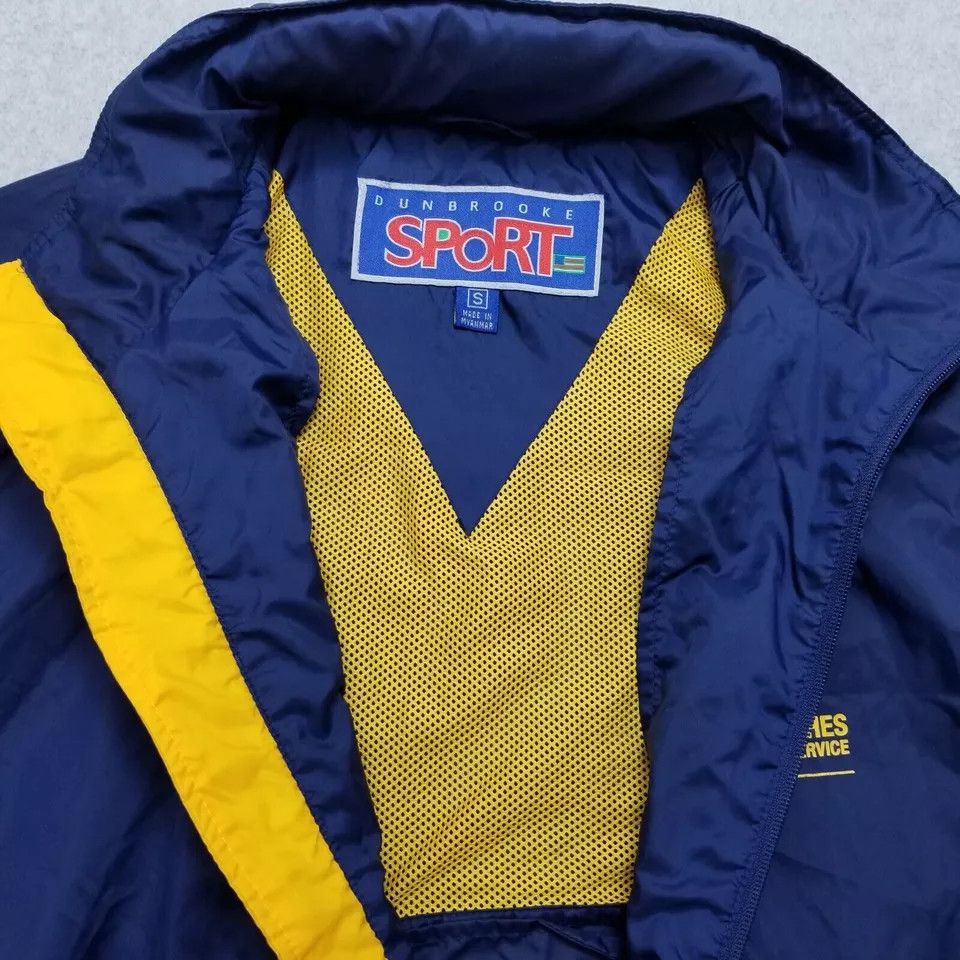 Dunbrooke Dunbrooke Sport Jacket Mens Small Blue Windbreaker Full Zip Size US S / EU 44-46 / 1 - 3 Thumbnail