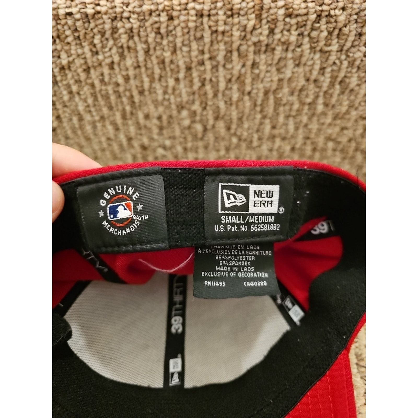 New Era St. Louis Cardinals New Era 2022 July 4th 39THIRTY S/M Hat Size ONE SIZE - 10 Thumbnail