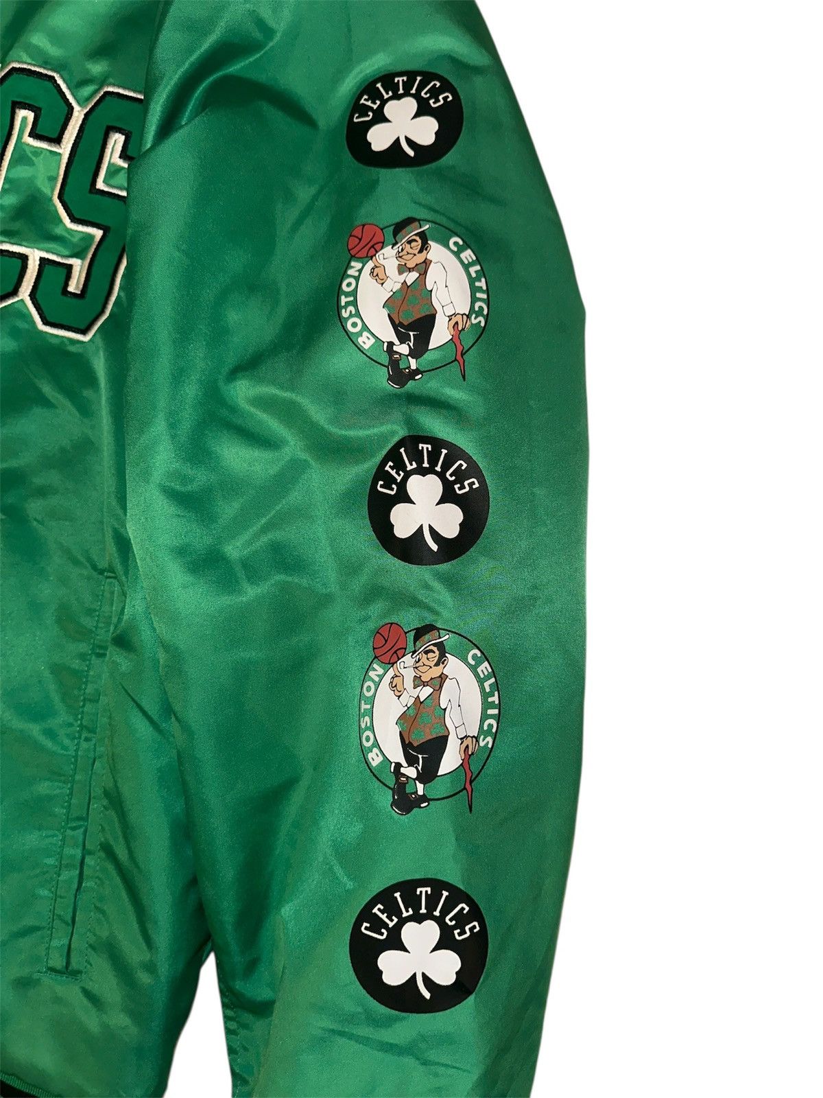 NBA Boston Celtics Bomber Jacket Size US XL / EU 56 / 4 - 4 Thumbnail