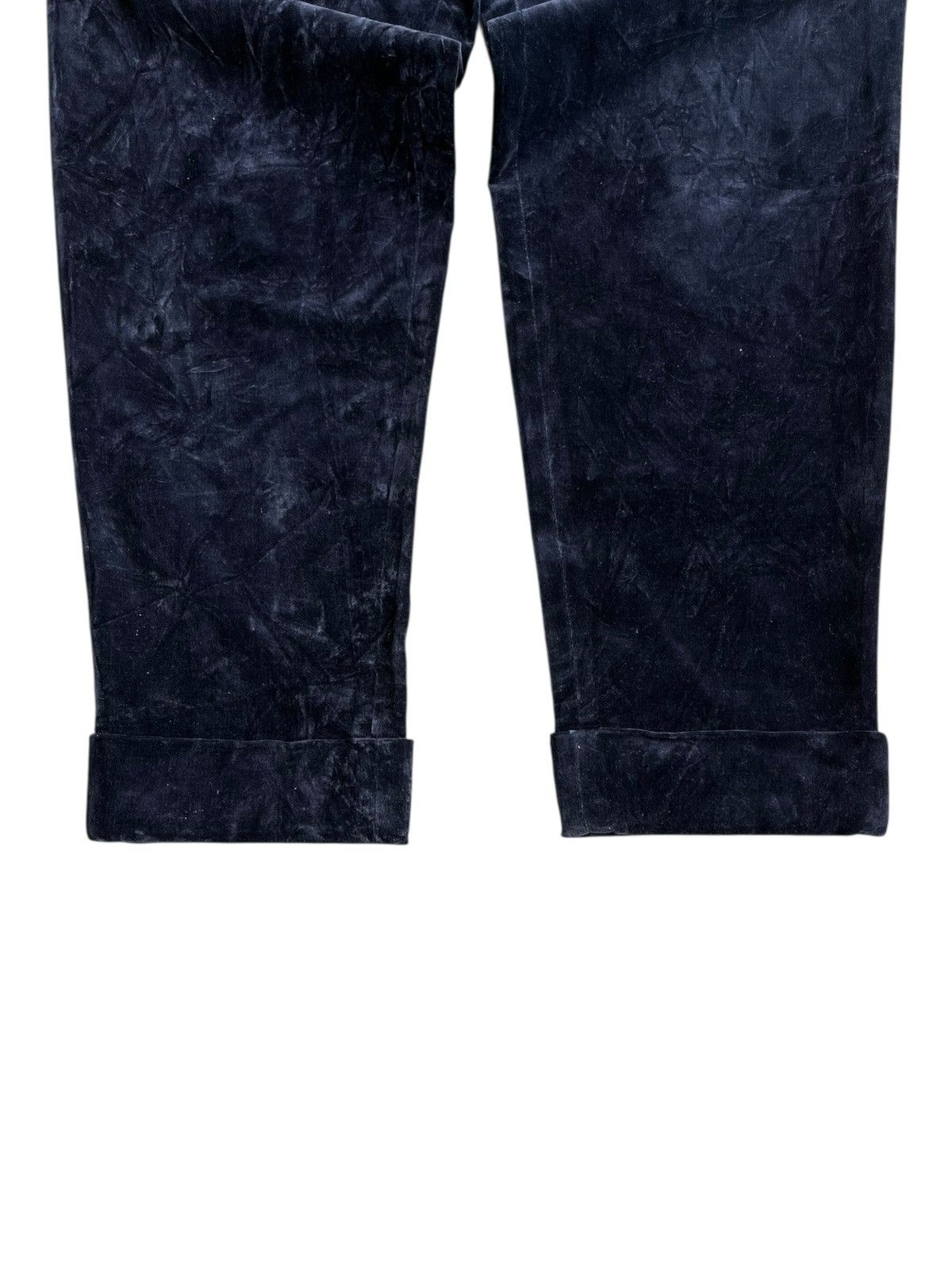 Comme des Garcons Tricot Comme Des Garcons Pleated Pants Velvet Size US 29 - 3 Thumbnail