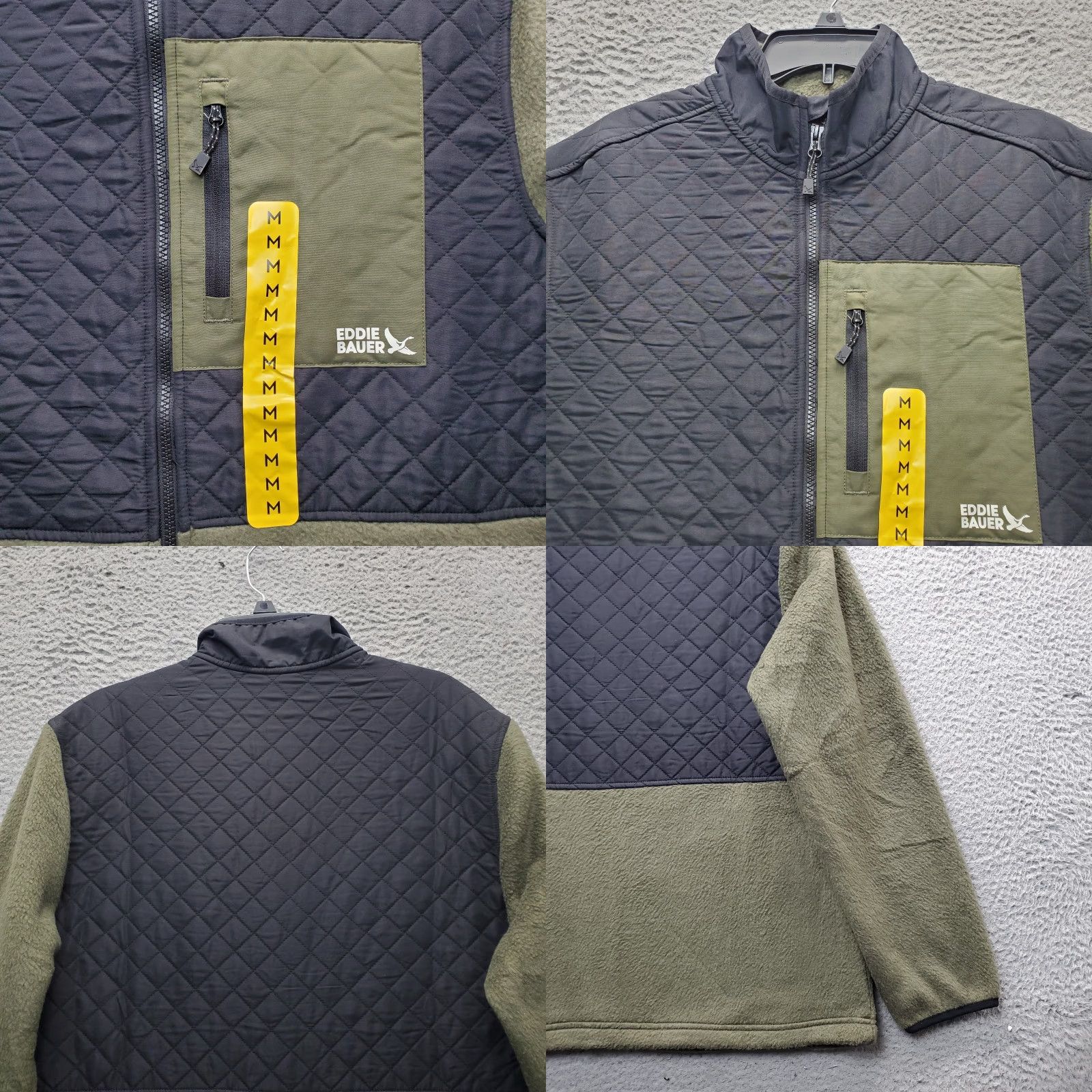 Eddie Bauer Eddie Bauer Mens Jacket M Multicolor Quilted Full Zip Size US M / EU 48-50 / 2 - 8 Thumbnail