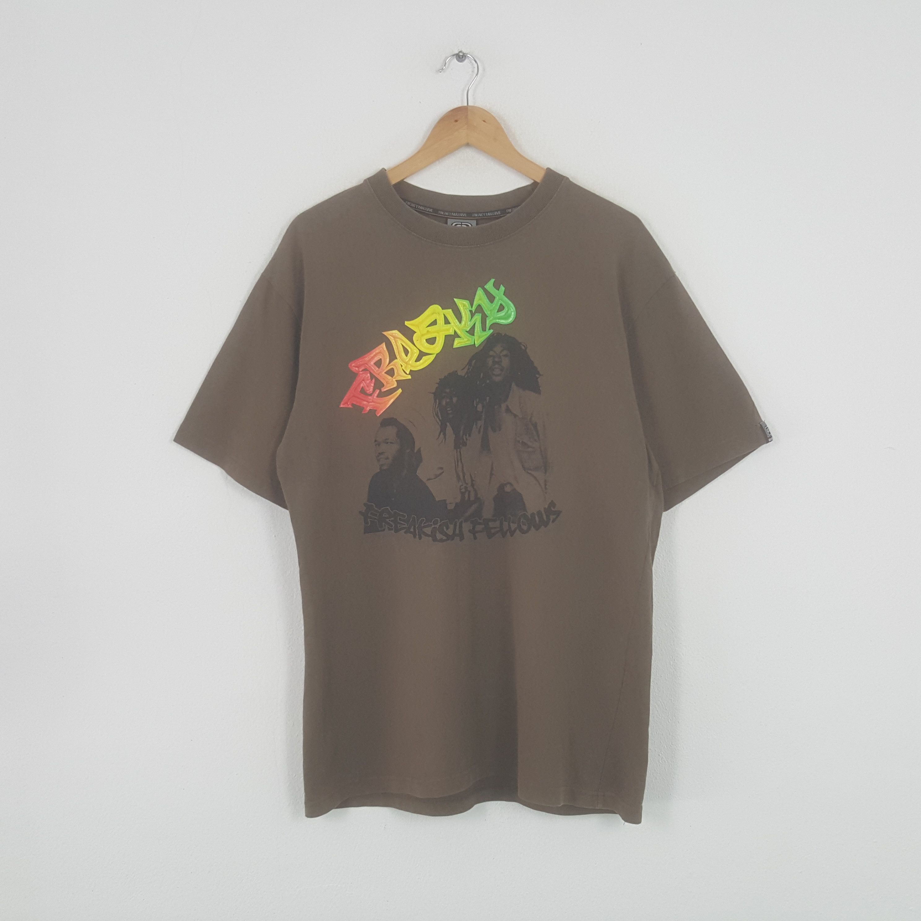Band Tees × Rap Tees × Vintage Vintage Freakish Fellows Reggae Singer Tshirt Size US XL / EU 56 / 4 - 1 Thumbnail
