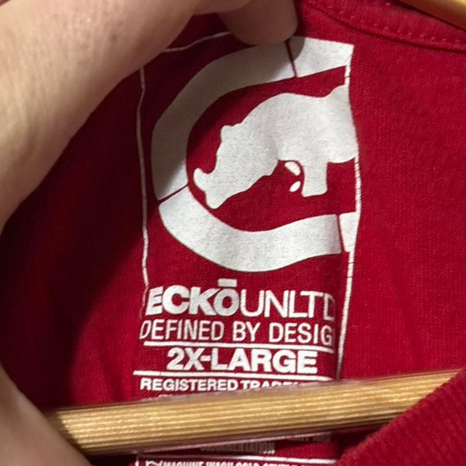 Ecko Unltd. Ecko Untld. Red Y2K Grunge Style Graphic T-Shirt Size 2XL Size US XXL / EU 58 / 5 - 4 Thumbnail