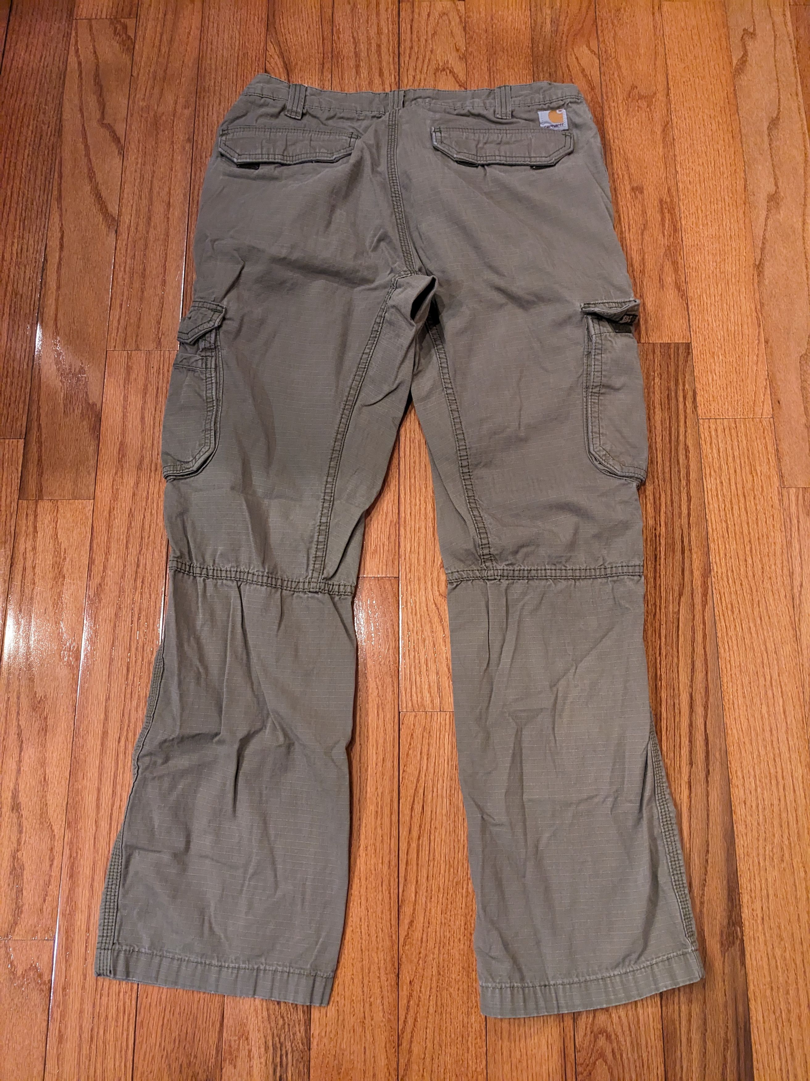 Carhartt × Vintage Vintage Carhartt Force 101148–391 36 x 32 Cargo Pants Size US 36 / EU 52 - 1 Thumbnail