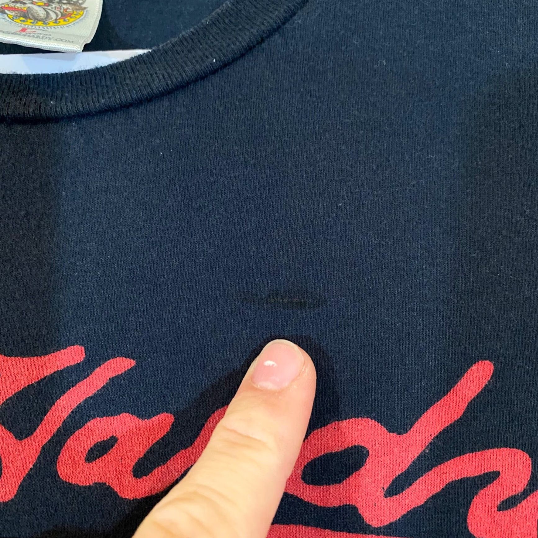 Ed Hardy VINTAGE Ed Hardy Shirt Mens Large Black Tee Born Free Bird Christian Audigier S/S Y2K T-Shirt Men Black Graphic Print Crew Neck Short Sleeve Size US L / EU 52-54 / 3 - 5 Thumbnail