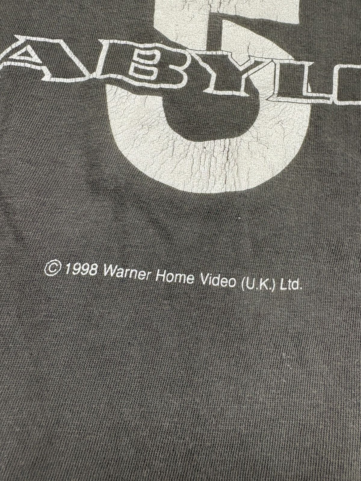 Vintage Vintage 1998 Babylon 5 Warner Home Video Shirt Black XL 90s Size US XL / EU 56 / 4 - 10 Thumbnail