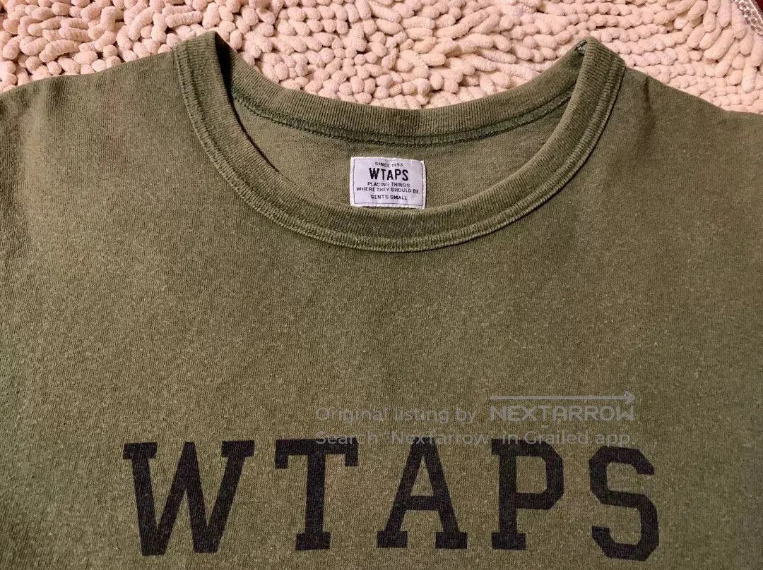 Wtaps WTAPS 15AW Design Short Sleeve Tee S. Size US S / EU 44-46 / 1 - 1 Thumbnail