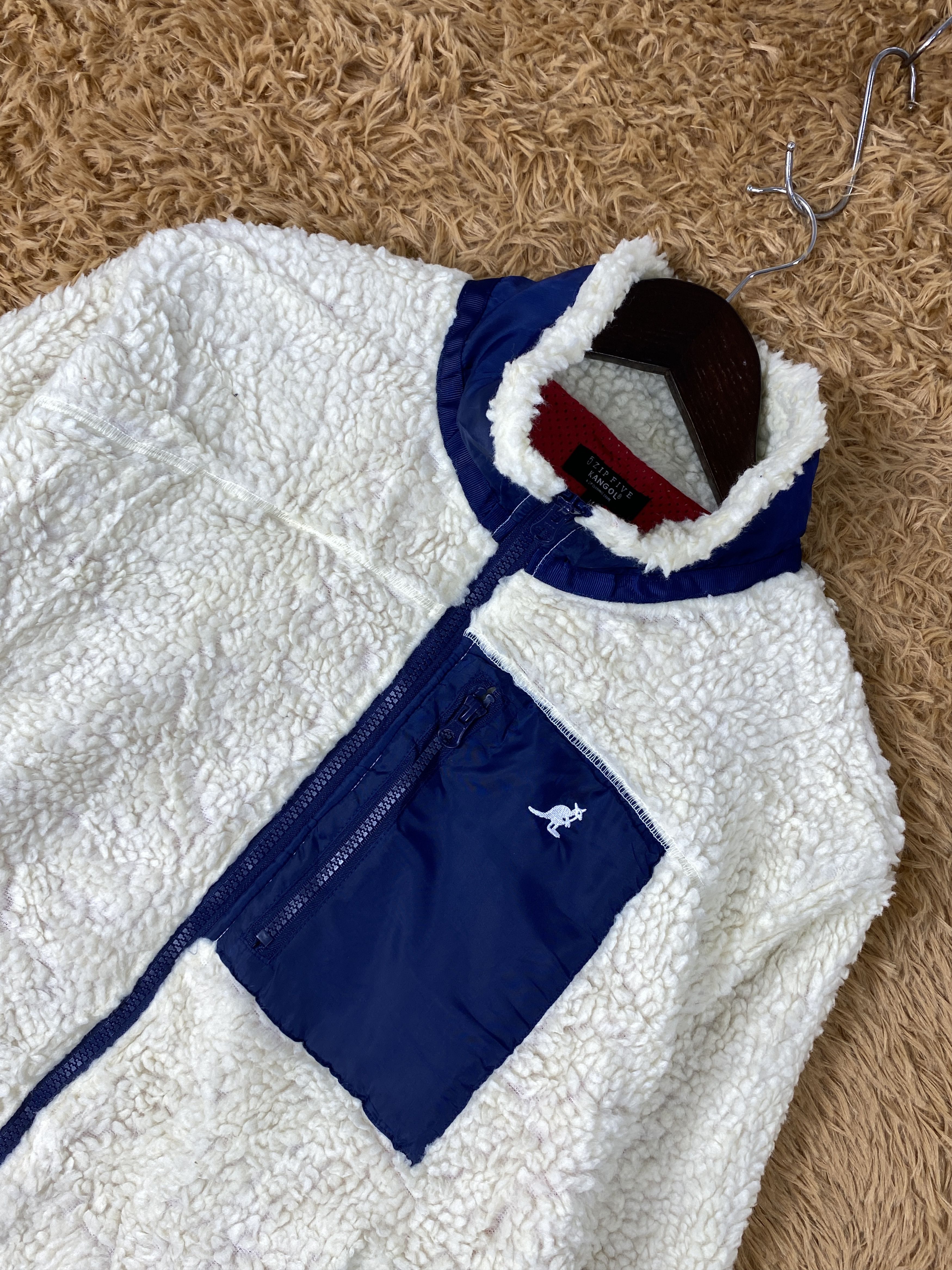 Kangol Vintage Kangol Fleece Zip Up Jacket J1869 Size US XS / EU 42 / 0 - 2 Thumbnail