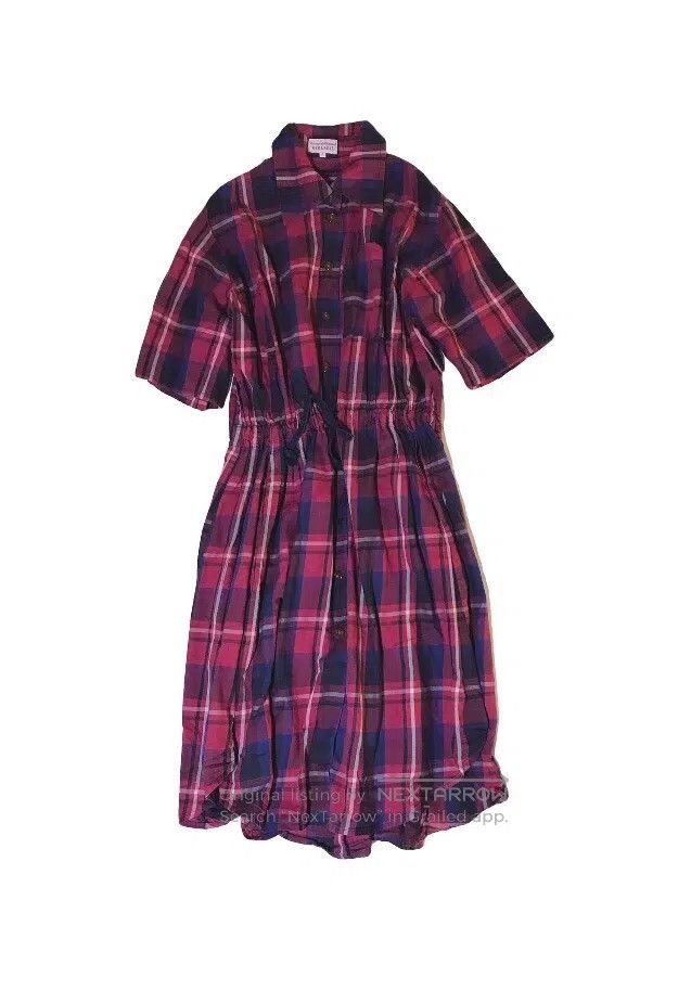 Vivienne Westwood Vivienne Westwood Planet embroidered plaid dress Size M / US 6-8 / IT 42-44 - 1 Thumbnail