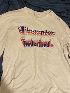 Champion x hot sale timberland sweatshirt