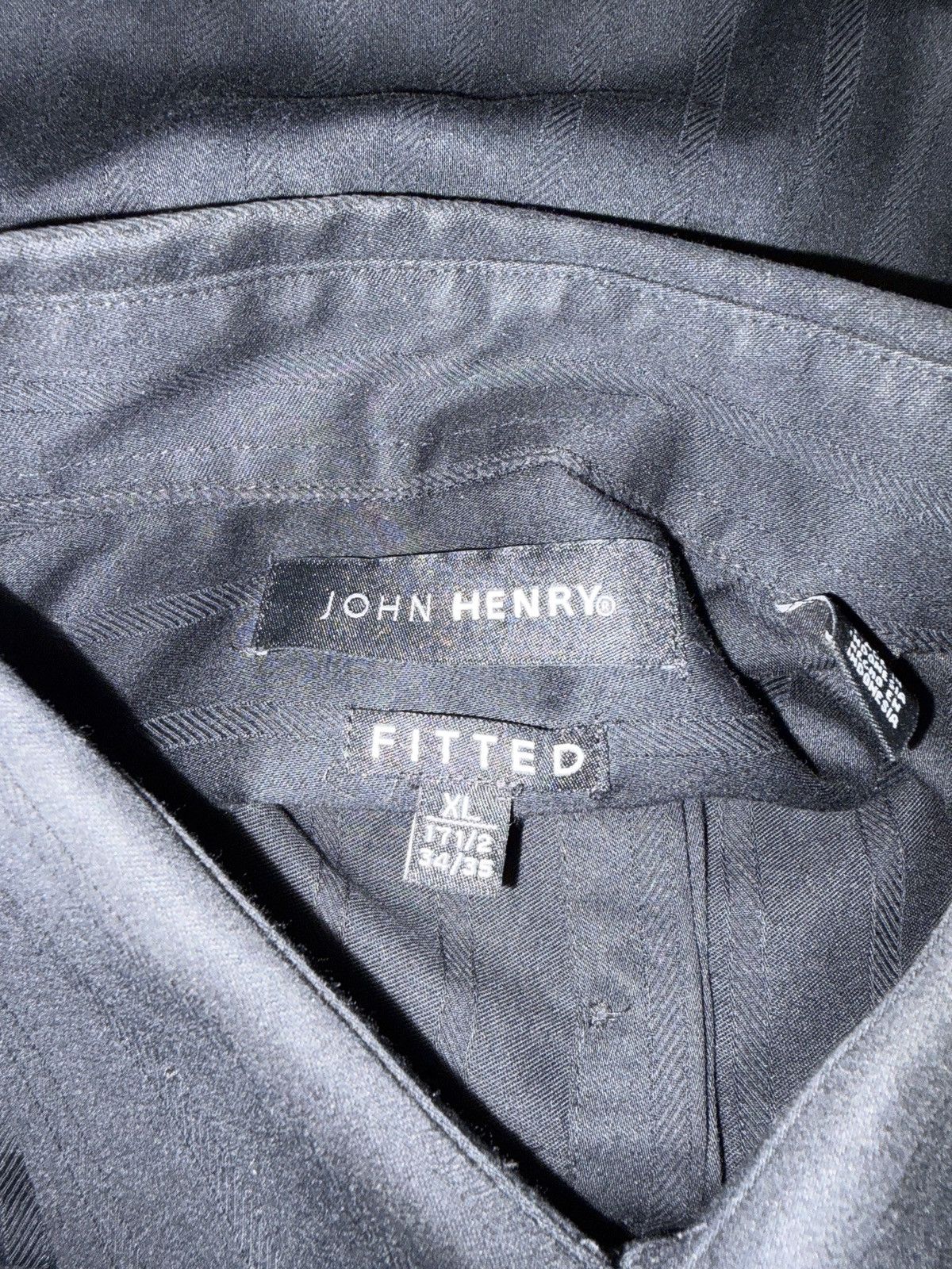 John Henry John Henry Fitted Button-up Shirt Size US XL / EU 56 / 4 - 2 Thumbnail