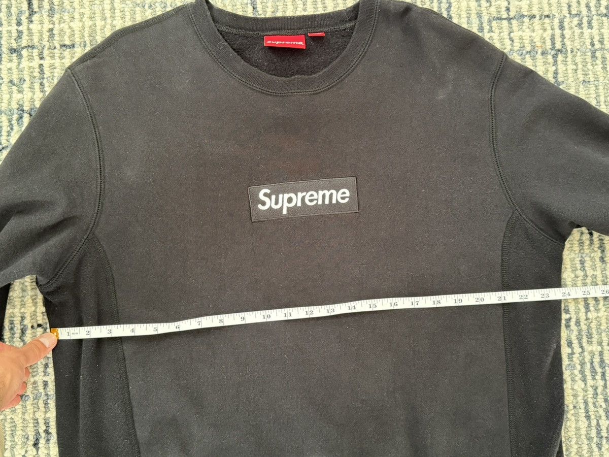 Supreme Supreme Box Logo Crewneck (FW18) Size US L / EU 52-54 / 3 - 5 Thumbnail