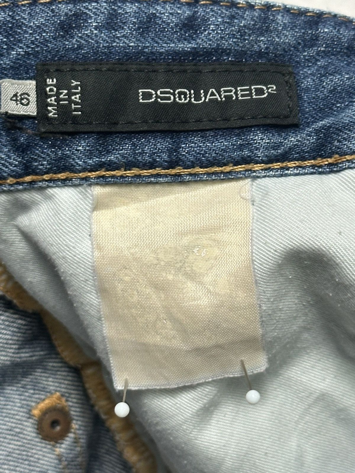 Dsquared2 Dsquared2 Vintage Authentic Distressed Slim With Faded Wash Size US 33 - 9 Thumbnail