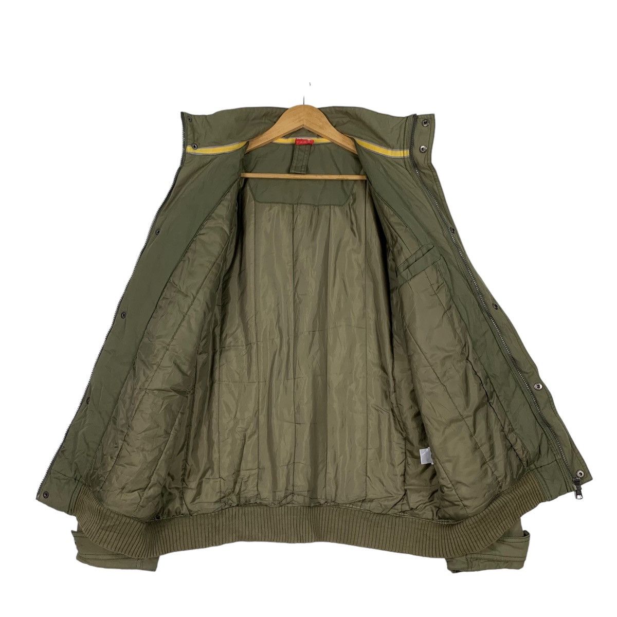 Puma PUMA Four Pocket Hooded Green Jacket #1126-C51 Size US L / EU 52-54 / 3 - 10 Thumbnail