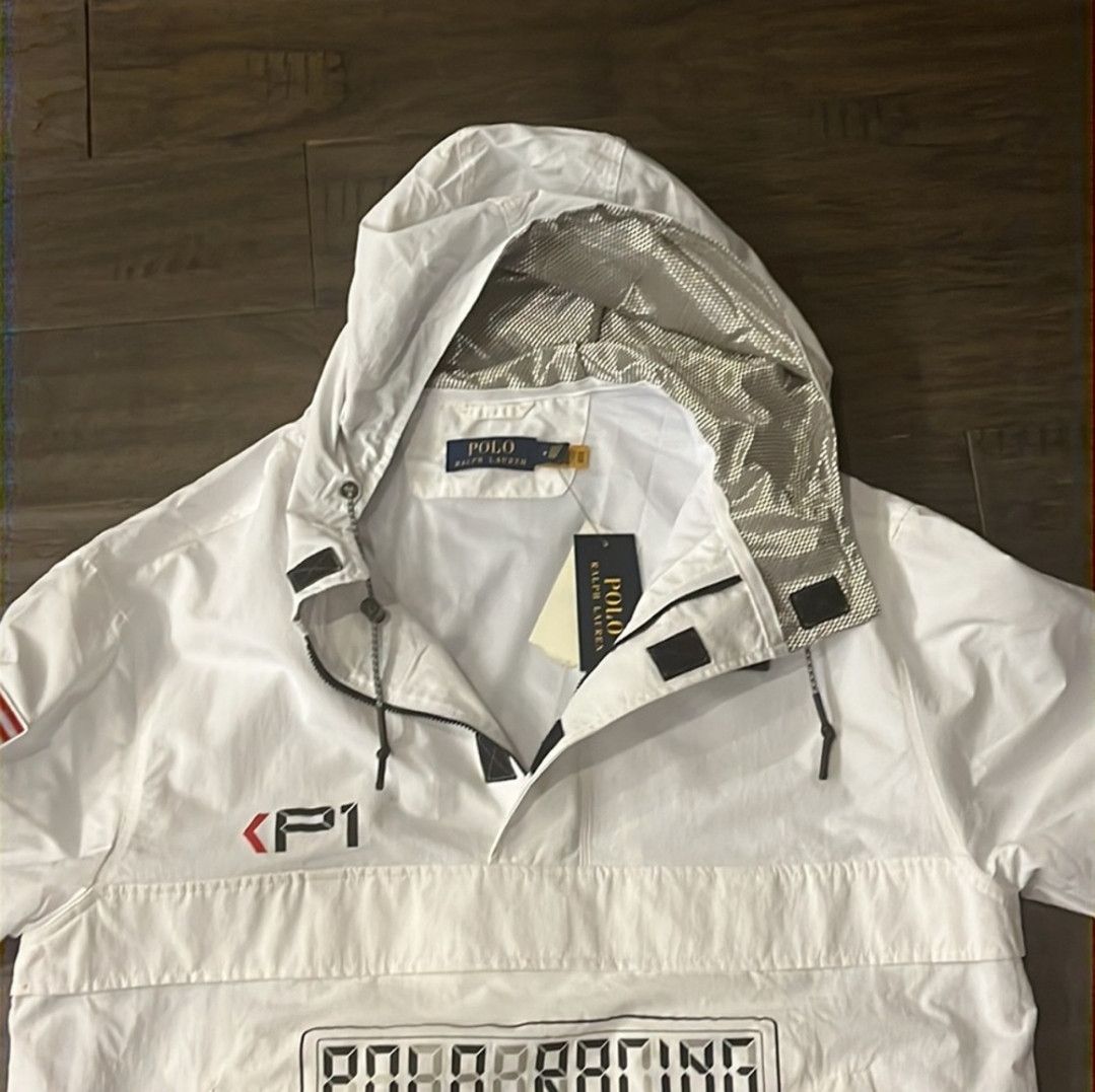 Polo Ralph Lauren Polo Ralph Lauren retro pullover racing hoodie Size US S / EU 44-46 / 1 - 1 Thumbnail