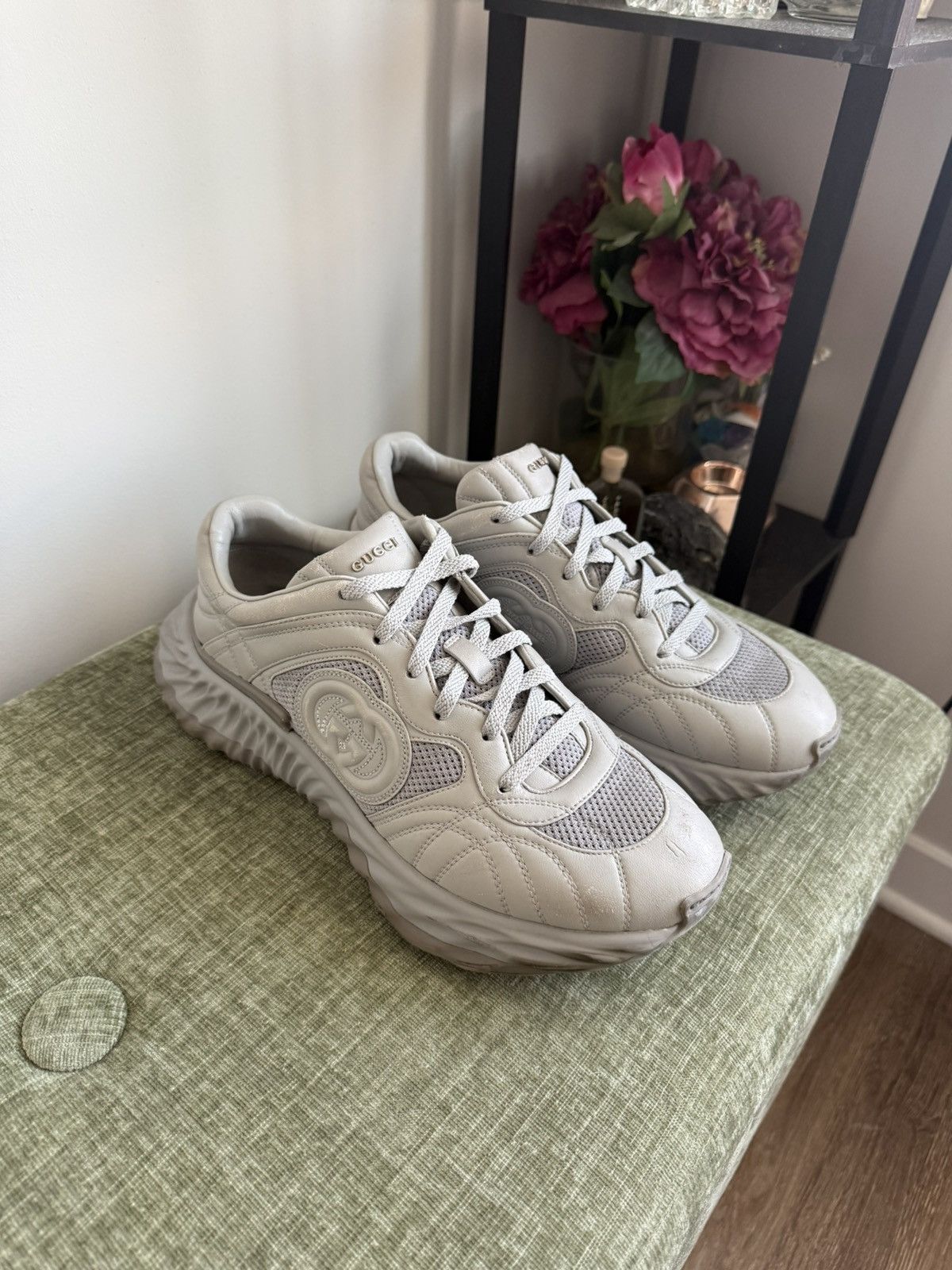 Gucci Ripple Sneaker Size US 9.5 / EU 42-43 - 11 Thumbnail