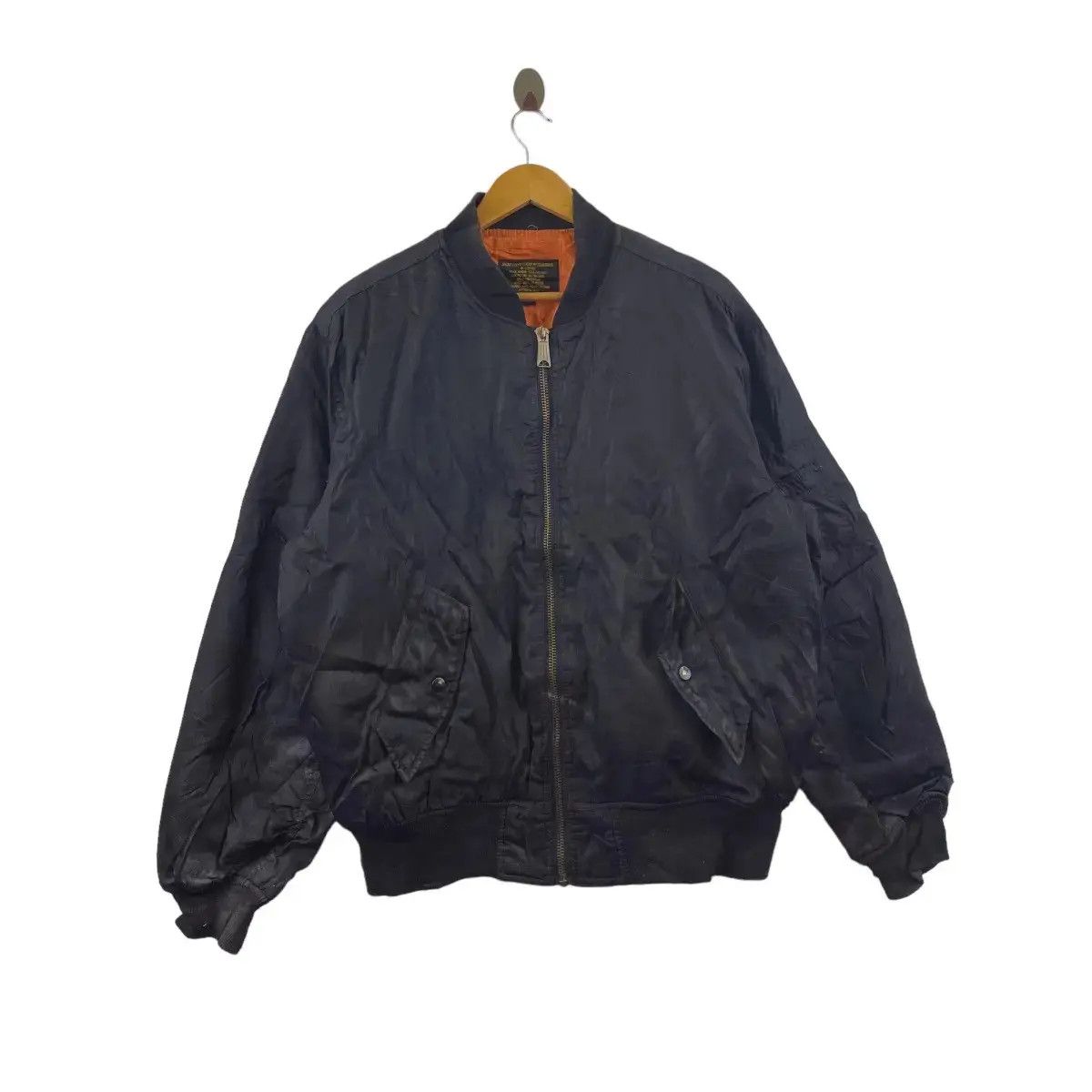 Other IT PLAIN MILITARY MA-1 Intermediate Reversible Jacket Size US XL / EU 56 / 4 - 1 Thumbnail
