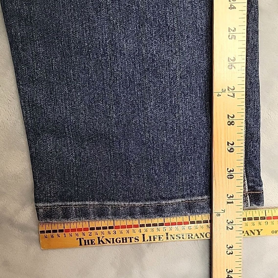 Ariat Ariat Jeans Men 30x32 Blue Denim Rebar Loose Straight Boot Fit Western Cowboy Jeans Size US 30 / EU 46 - 8 Thumbnail