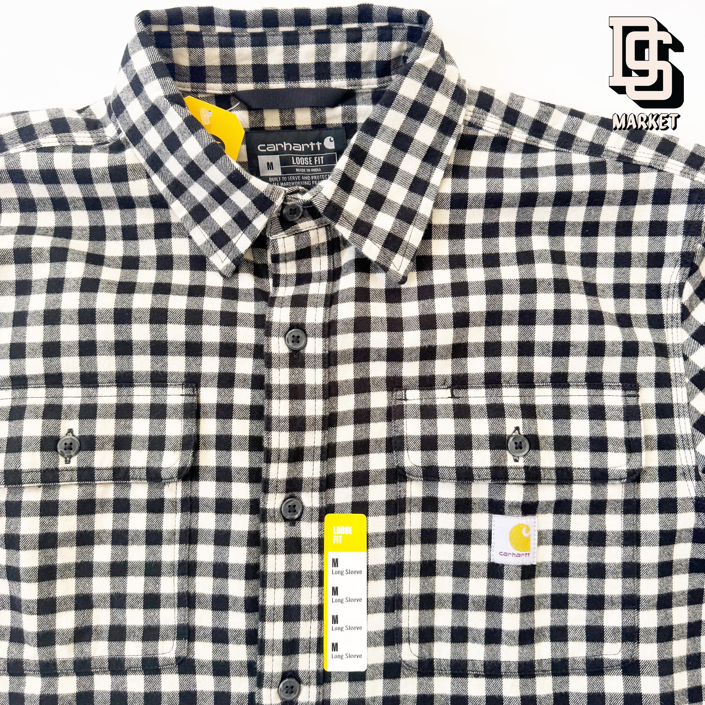 Carhartt NEW CARHARTT MENS HEAVYWEIGHT FLANNEL LONG SLEEVE PLAID Size US M / EU 48-50 / 2 - 3 Thumbnail