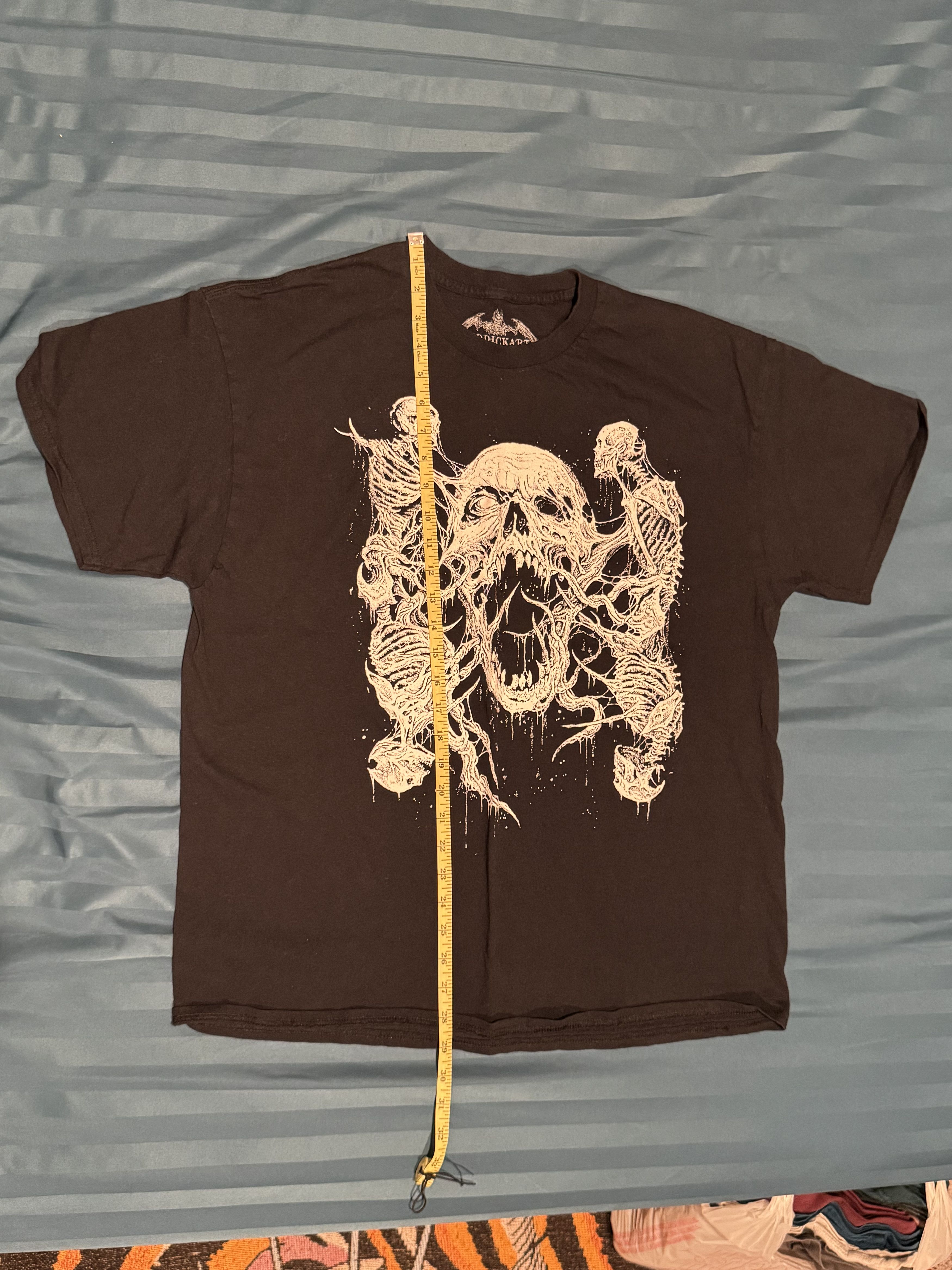 Other Riddickart Skull shirt goth emo Size US L / EU 52-54 / 3 - 2 Thumbnail